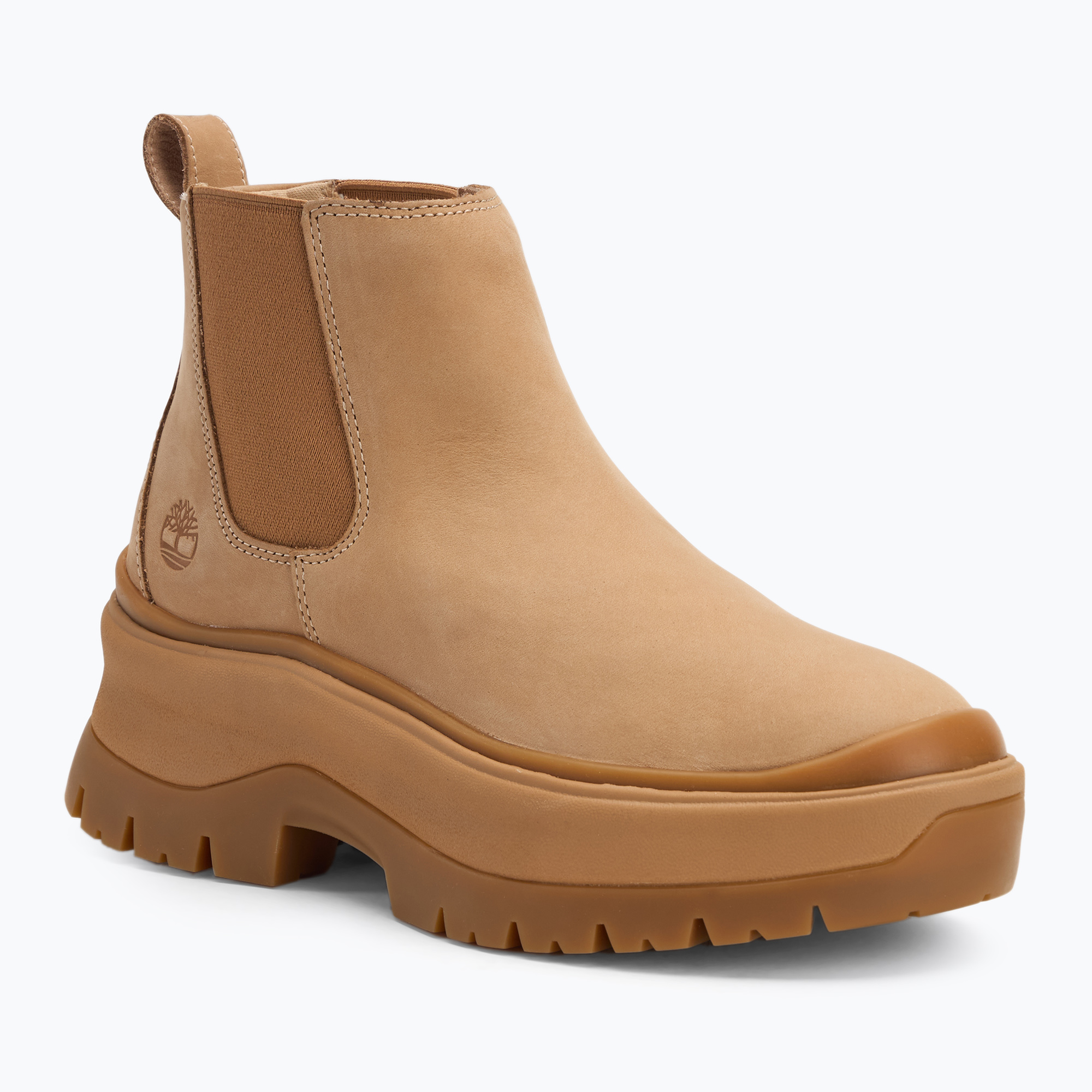 Dámska obuv Timberland Roxie Lane Mid Chelsea light beige nubuck (Roxie Lane Mid Chelsea TB0A28XMEN71)