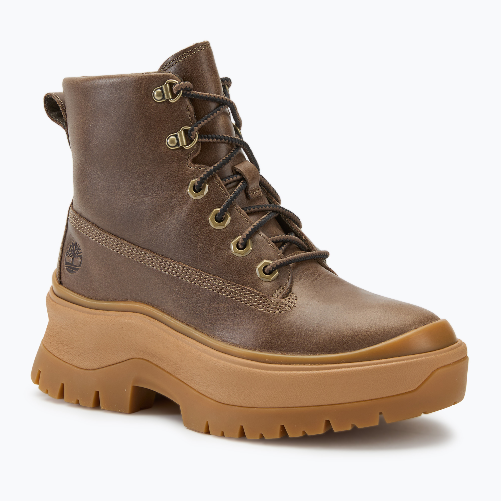 Dámska obuv Timberland Roxie Lane Mid Lace medium brown full grain (Roxie Lane Mid Lace TB0A295JEM41)