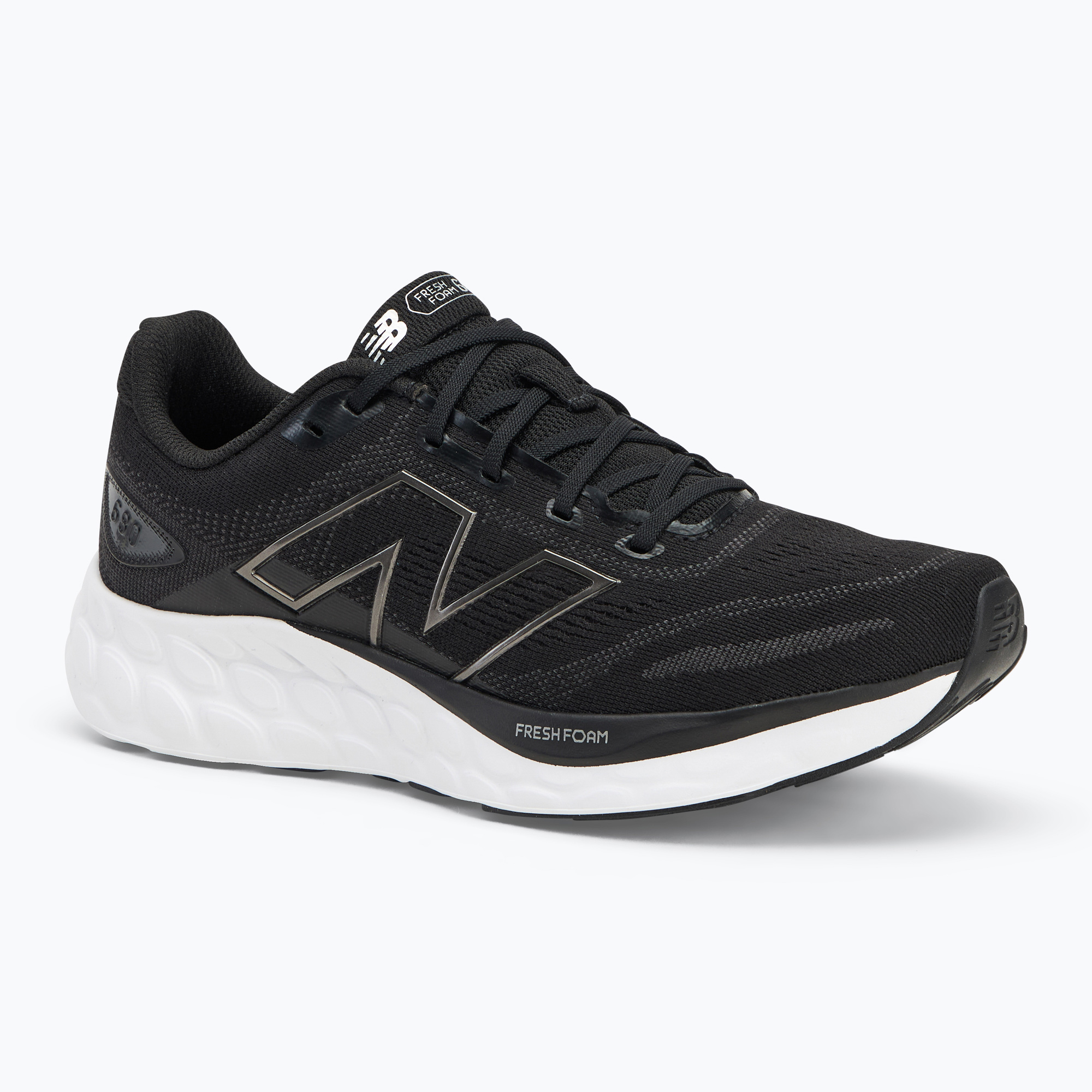 Pánska bežecká obuv New Balance Fresh Foam 680 v8 black/white (Fresh Foam 680 v8 M680LK8)