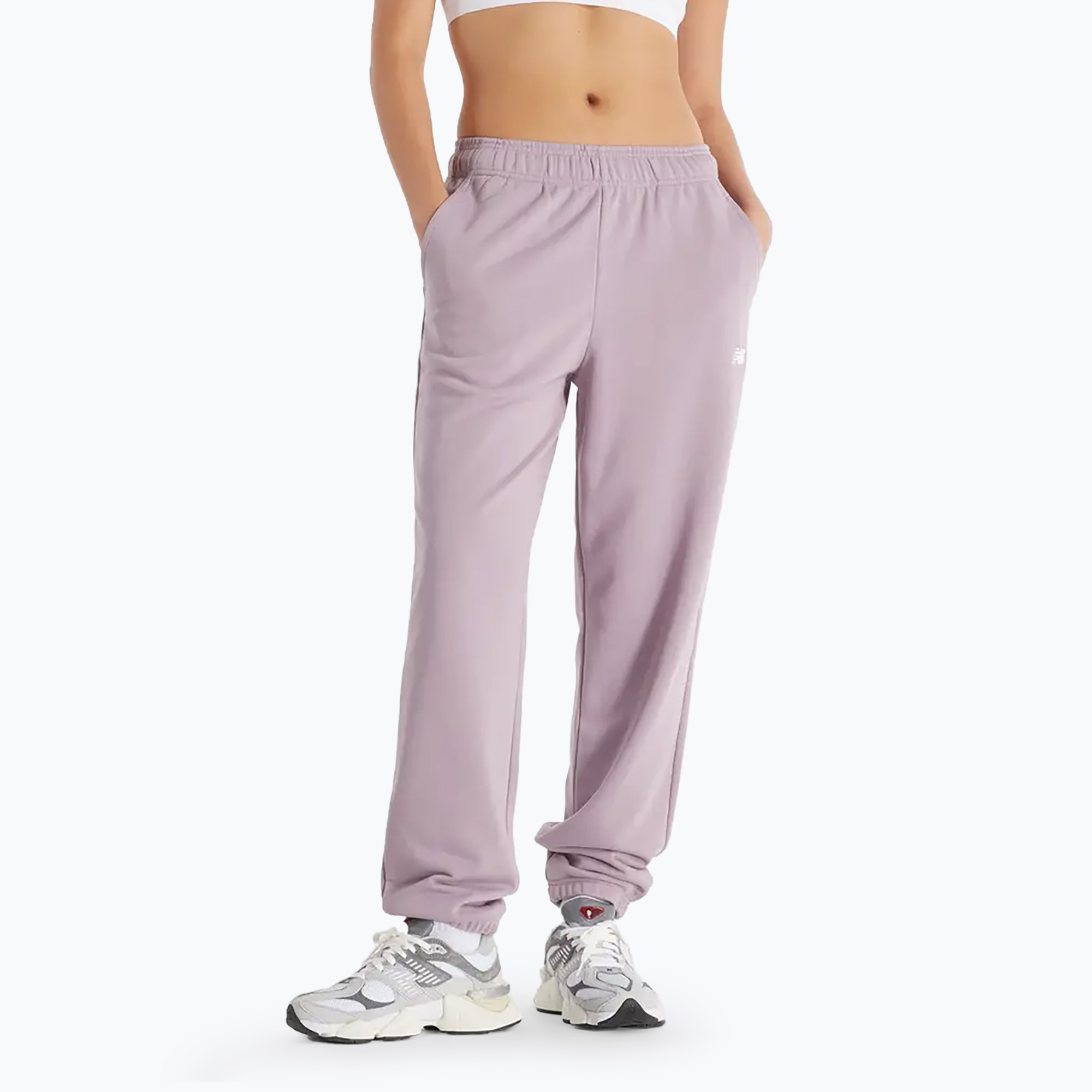 Dámske nohavice New Balance French Terry Jogger icewine (French Terry Jogger WP41500ICW)