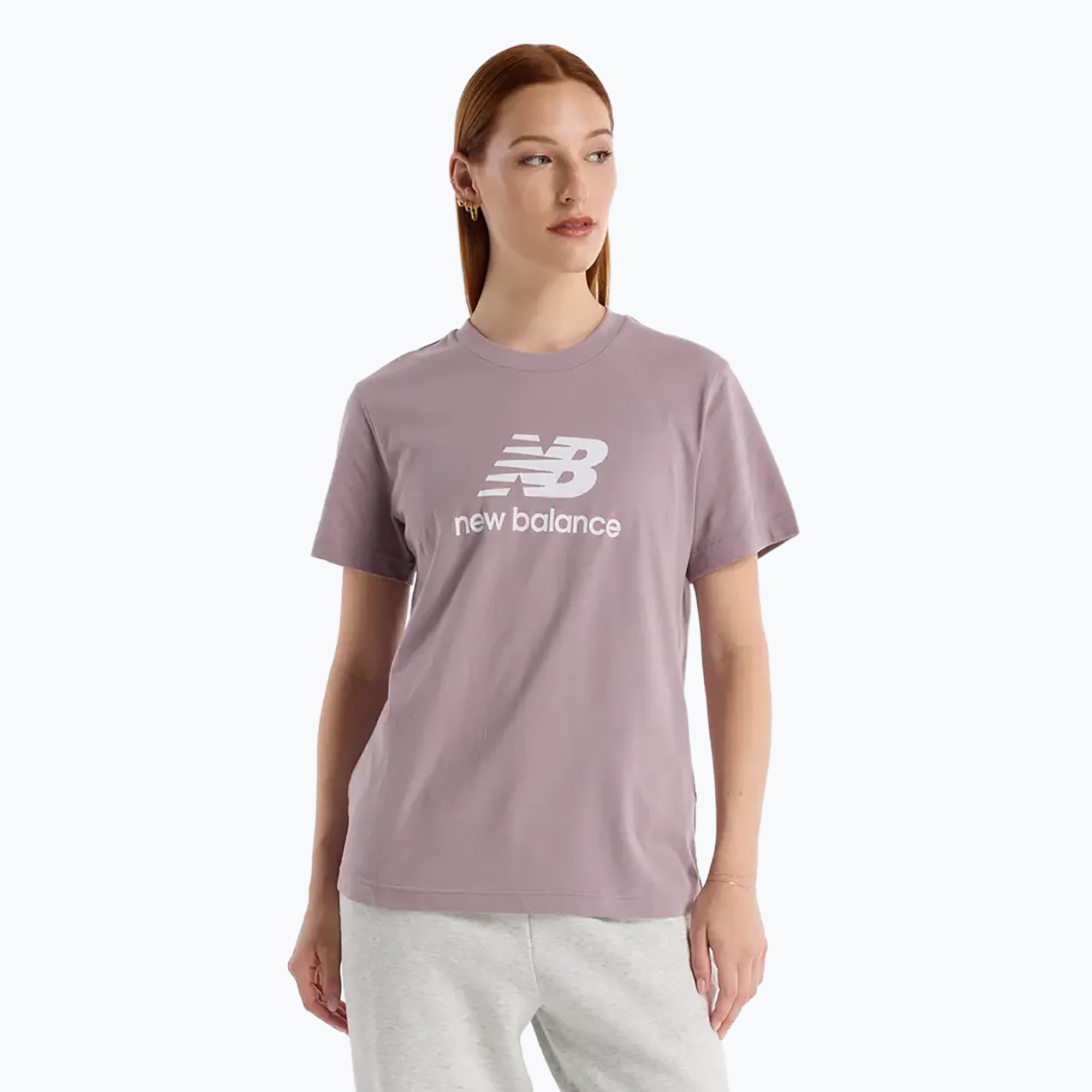 Dámske tričko New Balance Essentials Jersey icewine (Essentials Jersey SS WT41502ICW)