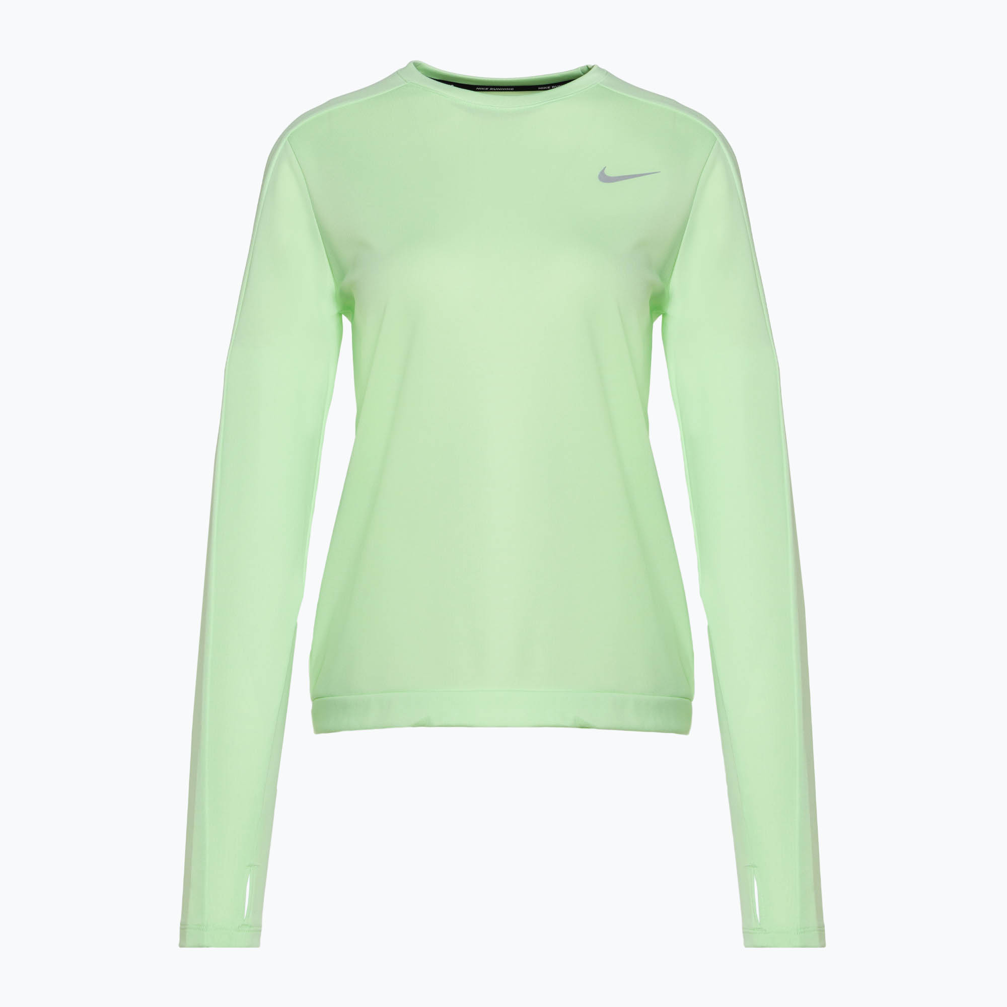 Dámske bežecké tričko s dlhým rukávom Nike Dri-Fit Pacer Crew vapor green (Dri-Fit Pacer Crew LS DQ6379-376)