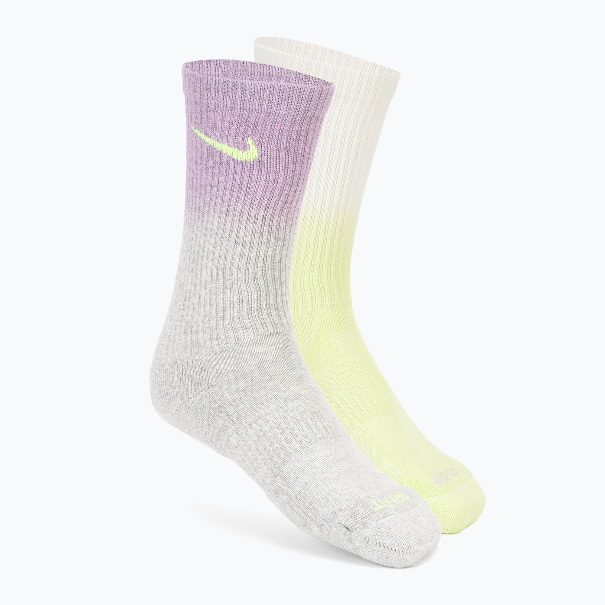 Ponožky Nike Everyday Plus 2 páry viacfarebné/fialové (Everyday Plus FQ1355-908)