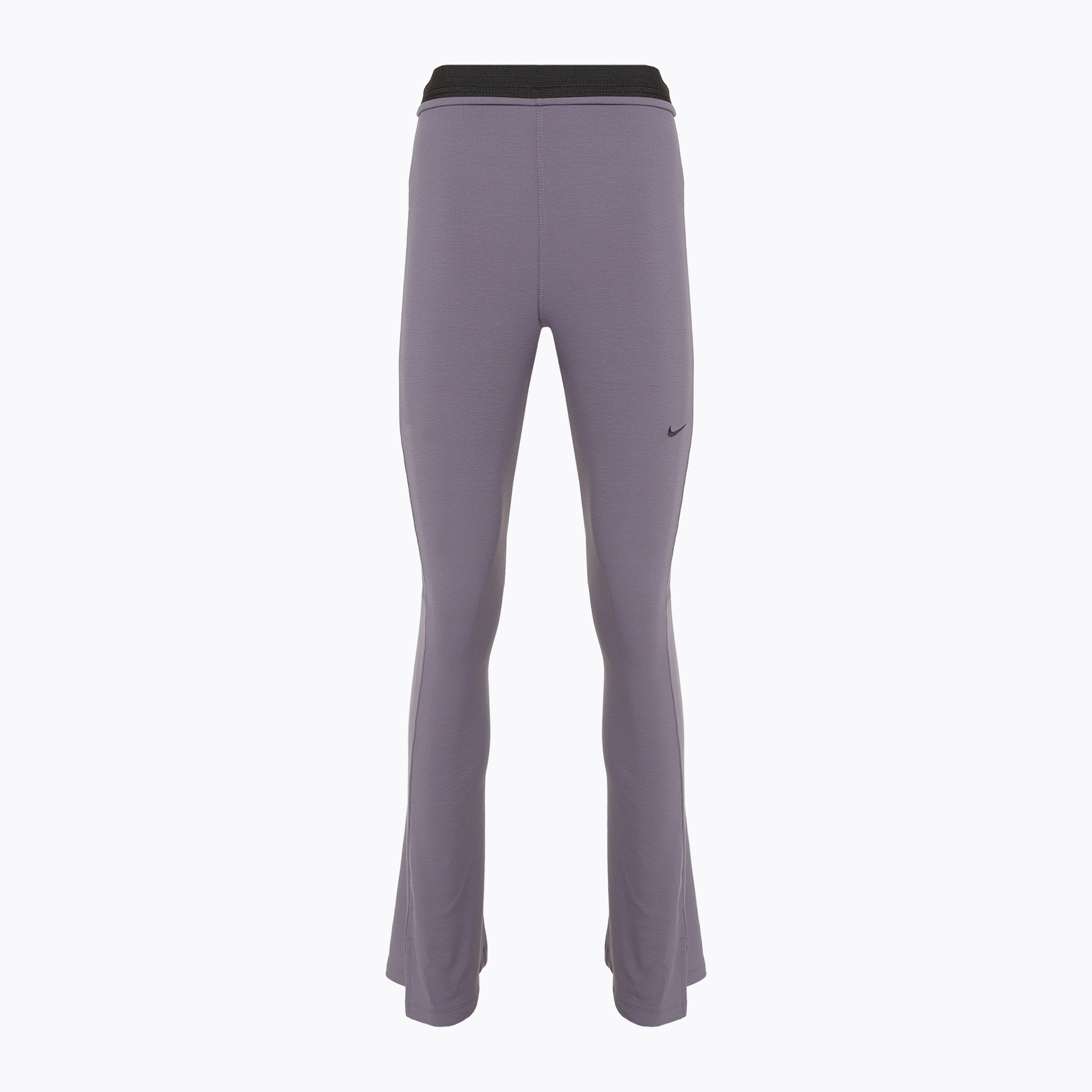 Dámske legíny Nike Sportswear Chill Knit Mini-Rib Flared daybreak/black (Sportswear Chill Knit Mini-Rib Flared FQ2113-509)