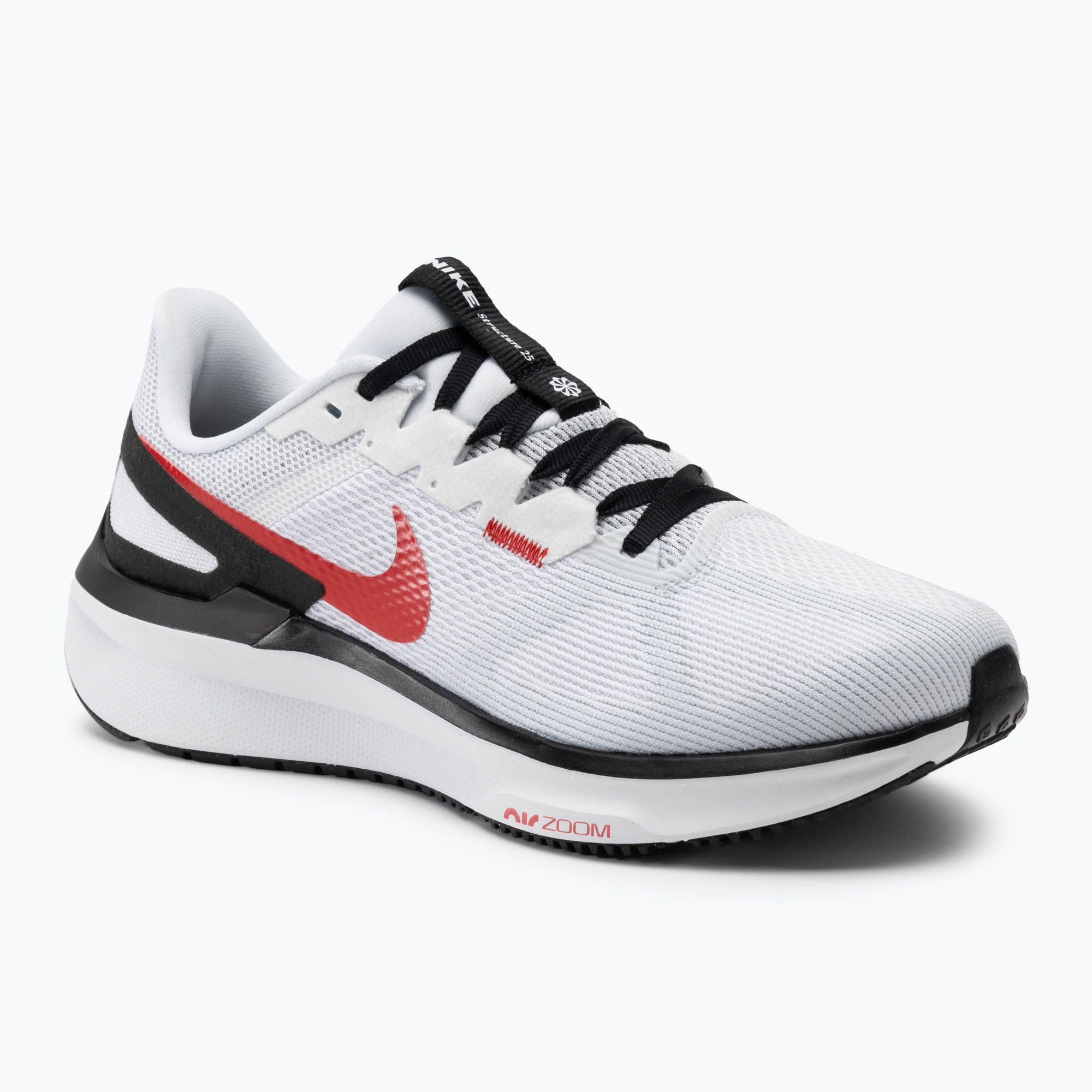 Pánska bežecká obuv Nike Structure 25 white/black/light mmoke grey/fire red (Structure 25 DJ7883-106)