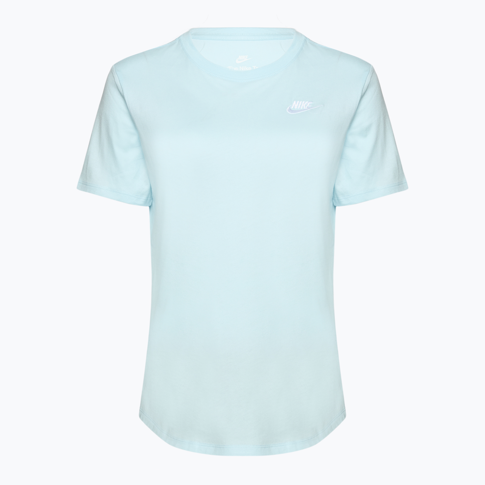 Dámske tričko Nike Sportswear Club Essentials glacier blue/white (Sportswear Club Essentials SS DX7902-474)