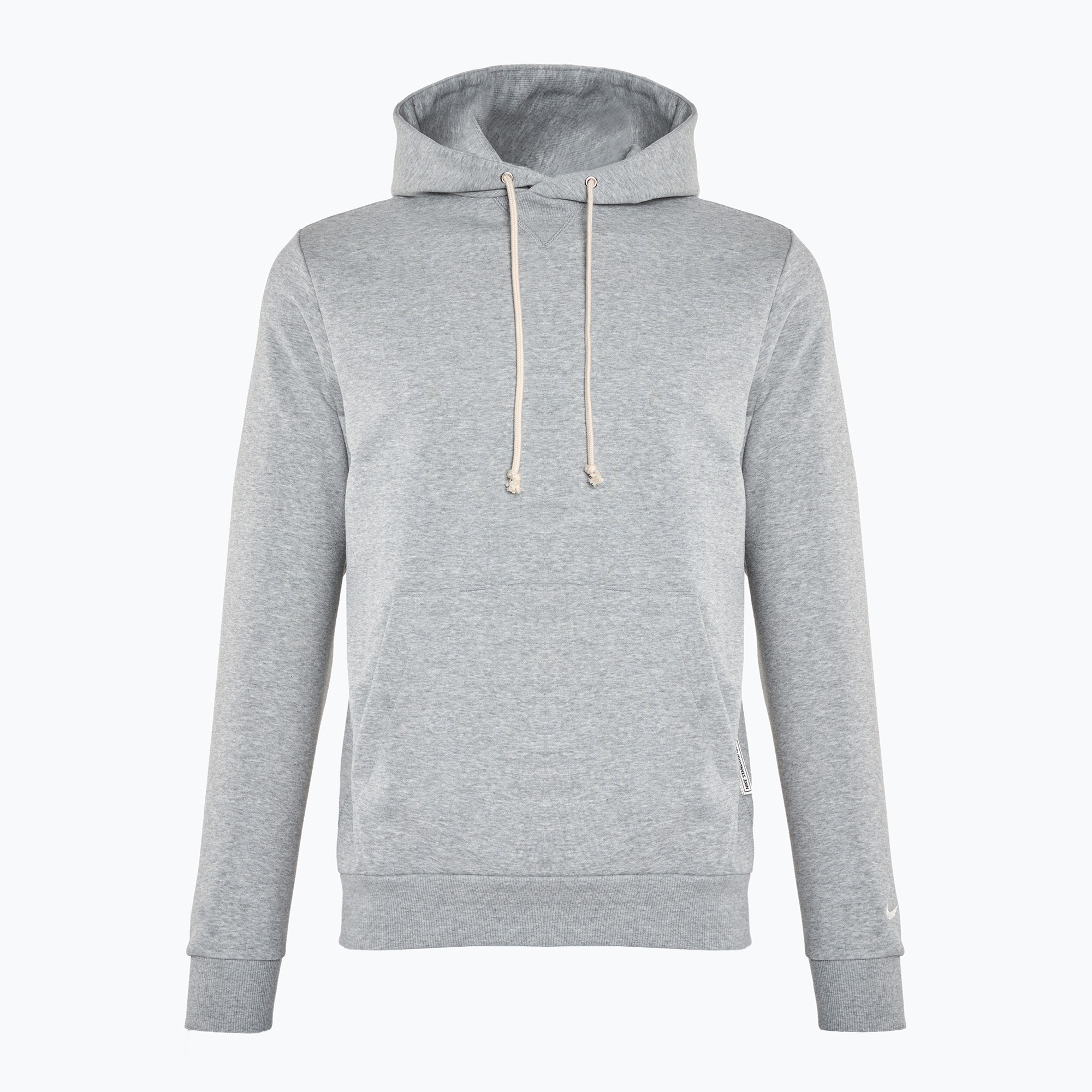 Pánska basketbalová mikina Nike Standard Issue Dri-Fit Hoodie dark grey heather/pale ivory (Standard Issue Dri-Fit Hoodie FZ0218-063)