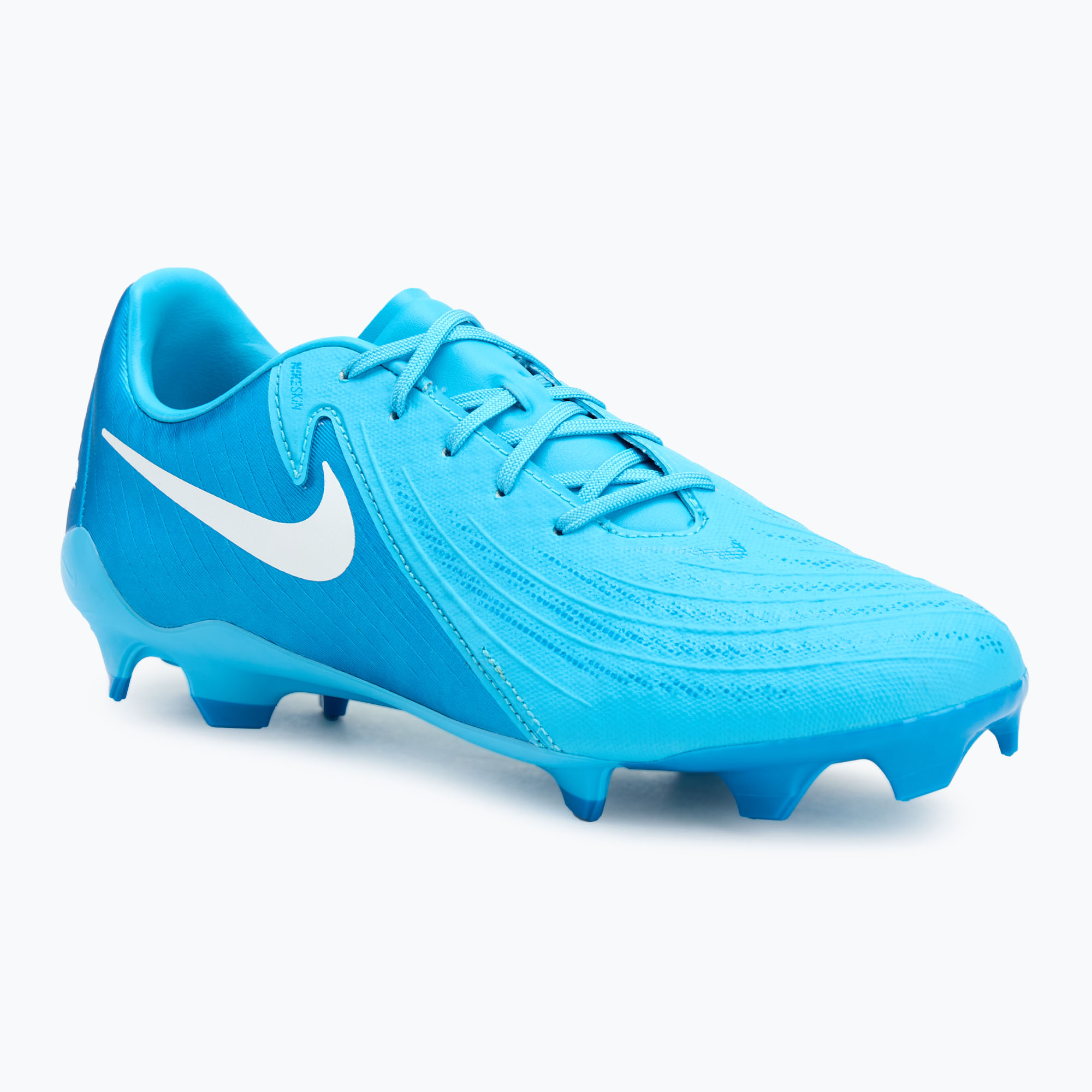 Futbalová obuv/kopačky Nike Phantom GX II Academy FG/MG blue fury/white (Phantom GX II Academy FD6723-400)