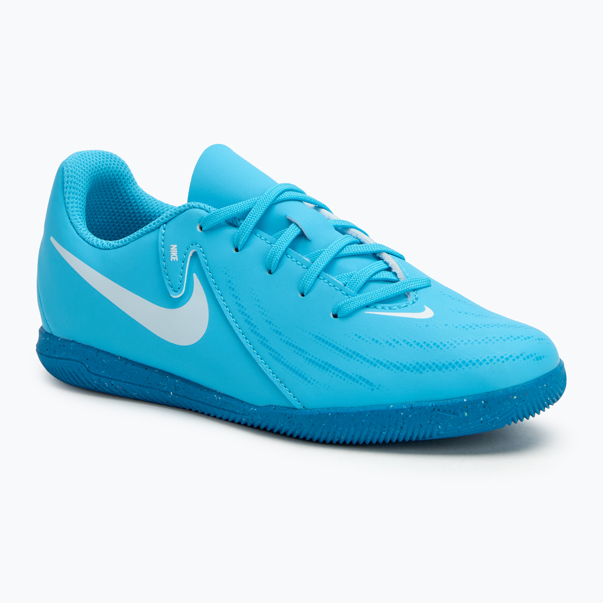 Detská futbalová obuv/kopačky Nike Phantom GX II Club IC blue fury/white