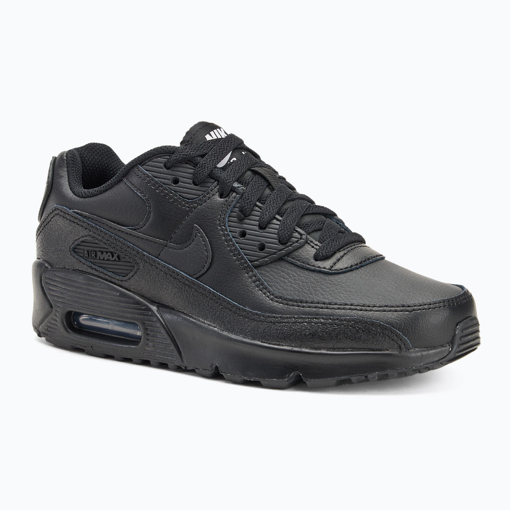 Detské topánky Nike Air Max 90 black/black/ white/black (Air Max 90 HF6358-001)