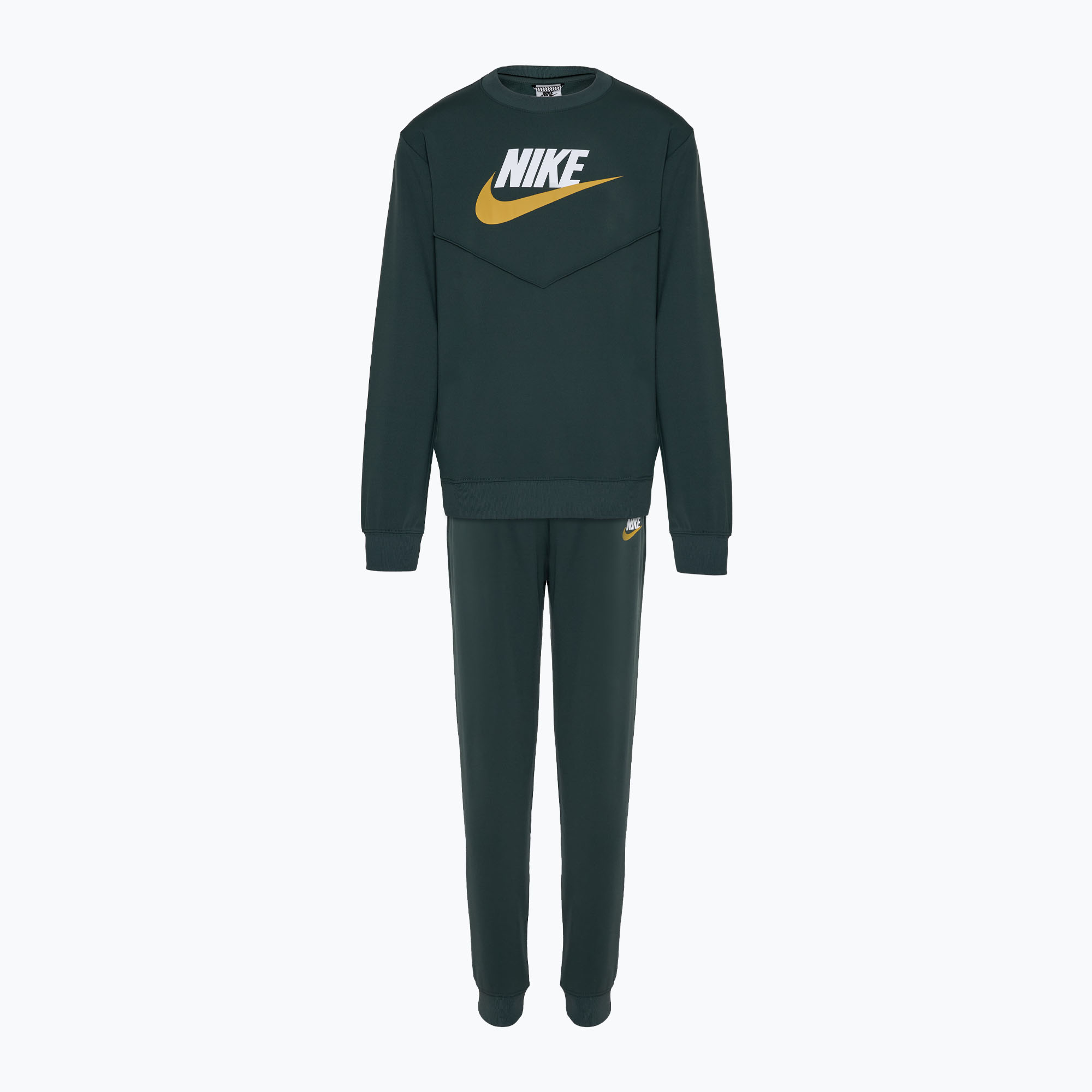 Detská tepláková súprava Nike Sportswear vintage zelená/biela (Sportswear FD3090-338)