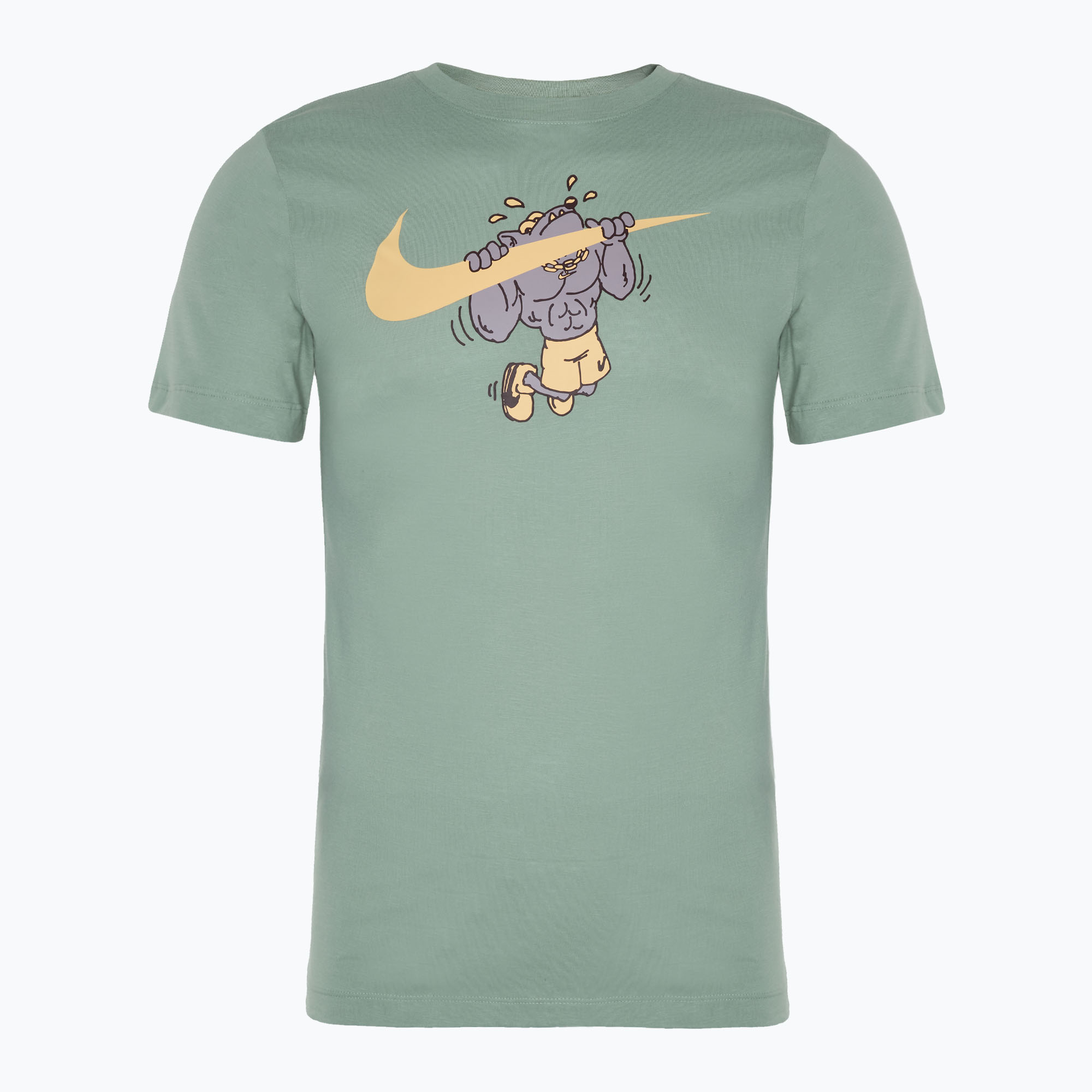 Pánske tréningové tričko Nike Dri-FIT Fitness jade horizon (Dri-FIT Fitness HF6142-370)