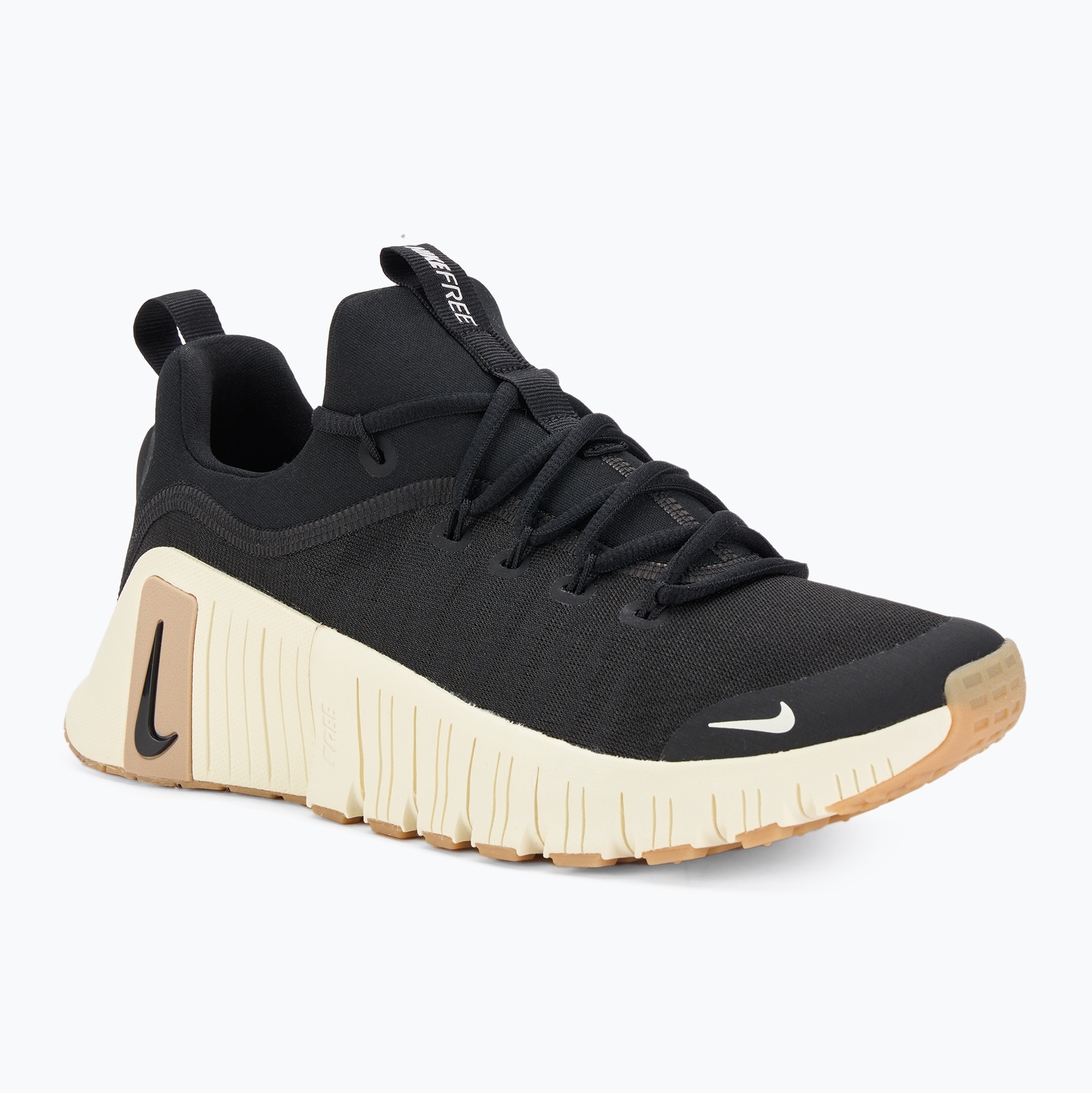 Pánske tréningové topánky Nike Free Metcon 6 black/gum light brown/coconut milk (Free Metcon 6 FJ7127-010)