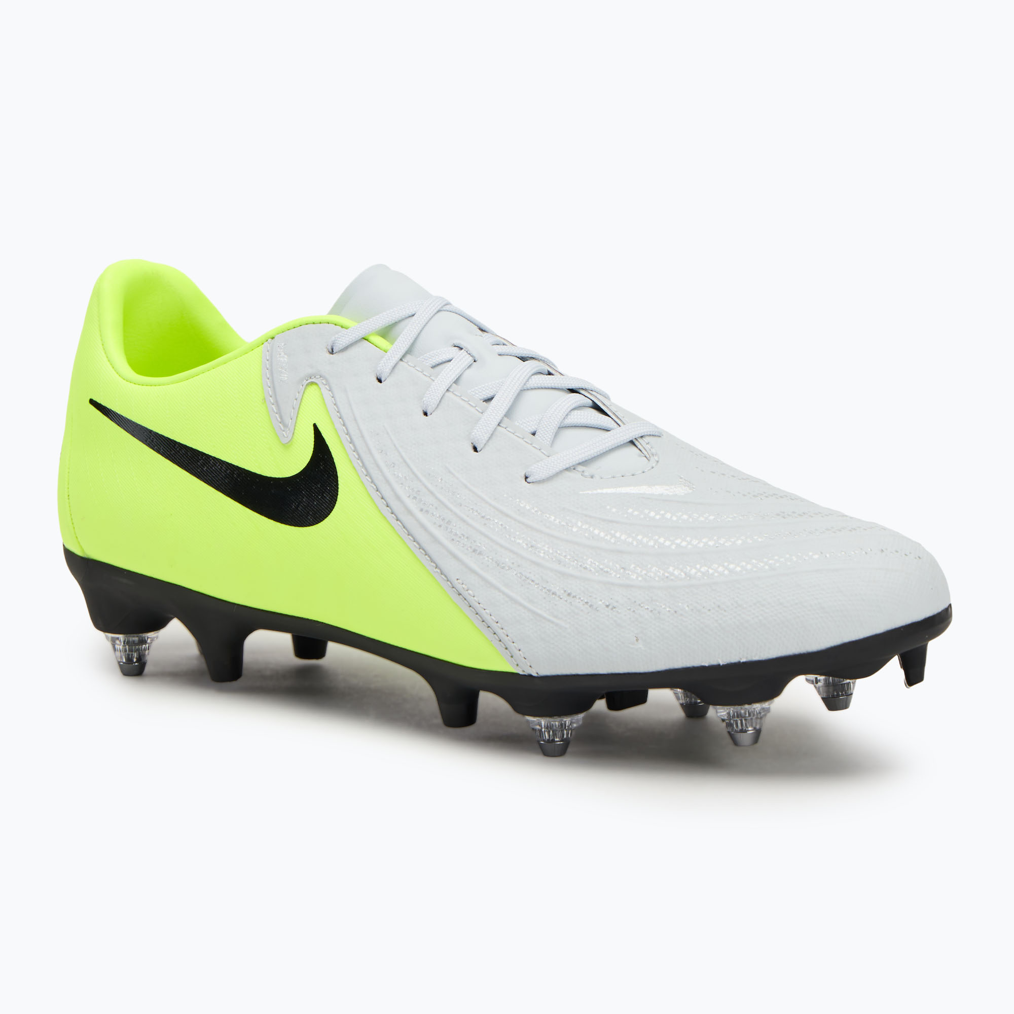Pánske kopačky Nike Phantom GX 2 Academy metallic silver/volt/black (Phantom GX 2 Academy FJ2549-003)