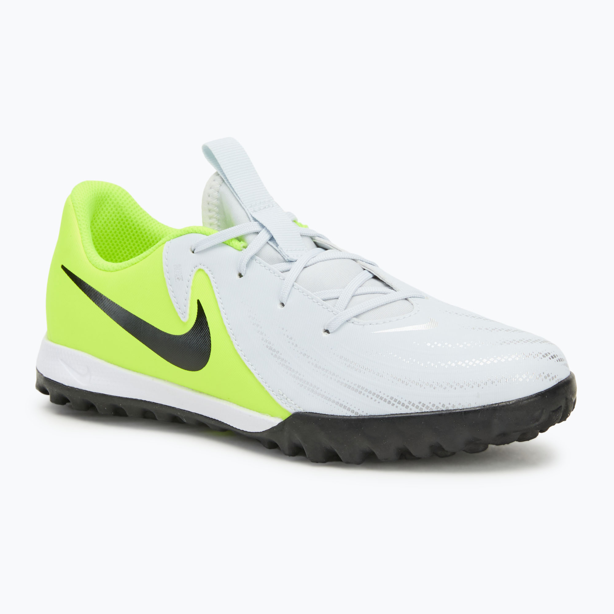 Detské kopačky Nike Phantom GX 2 Academy TF metallic silver/volt/black (Phantom GX 2 Academy TF FJ2608-003)