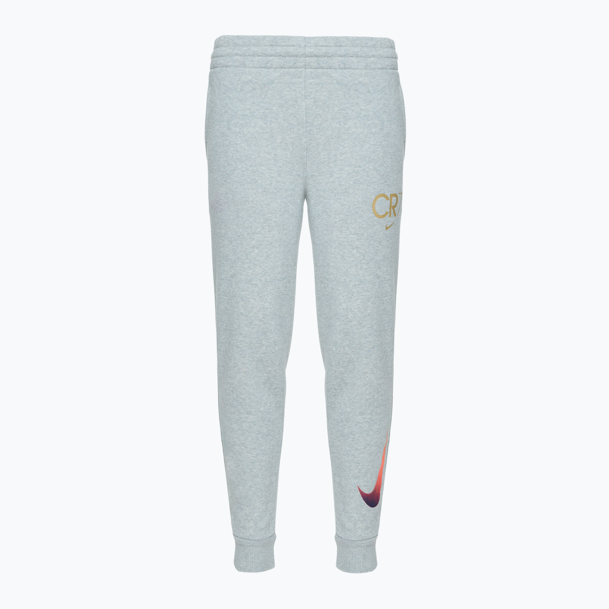 Detské nohavice Nike CR7 Club Fleece light smoke grey/heather/metallic gold (CR7 Club Fleece HF4349-077)