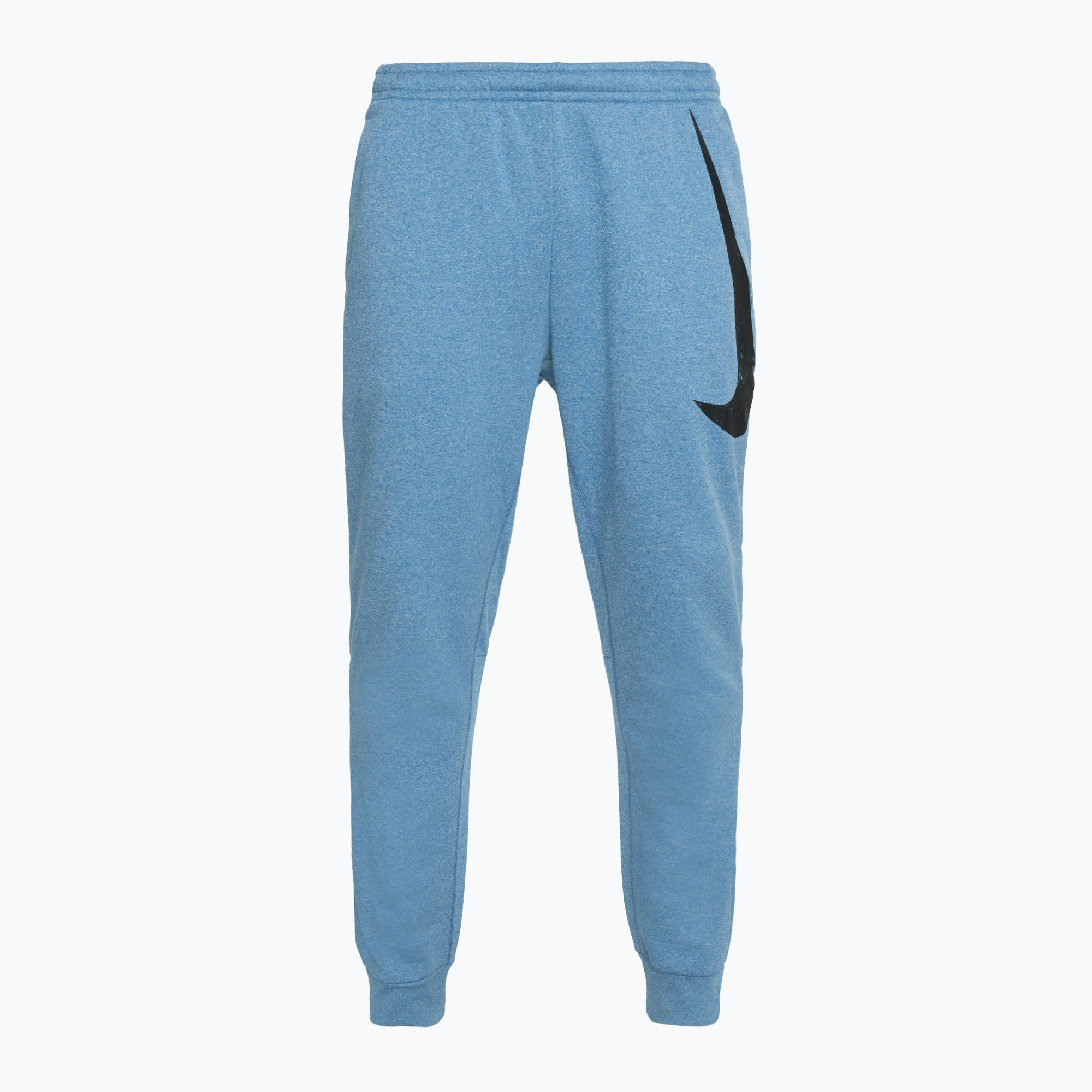 Pánske nohavice Nike Therma-FIT Fitness aegean storm/heather/aegean storm/black (Therma-FIT FitnessFZ1074-429)
