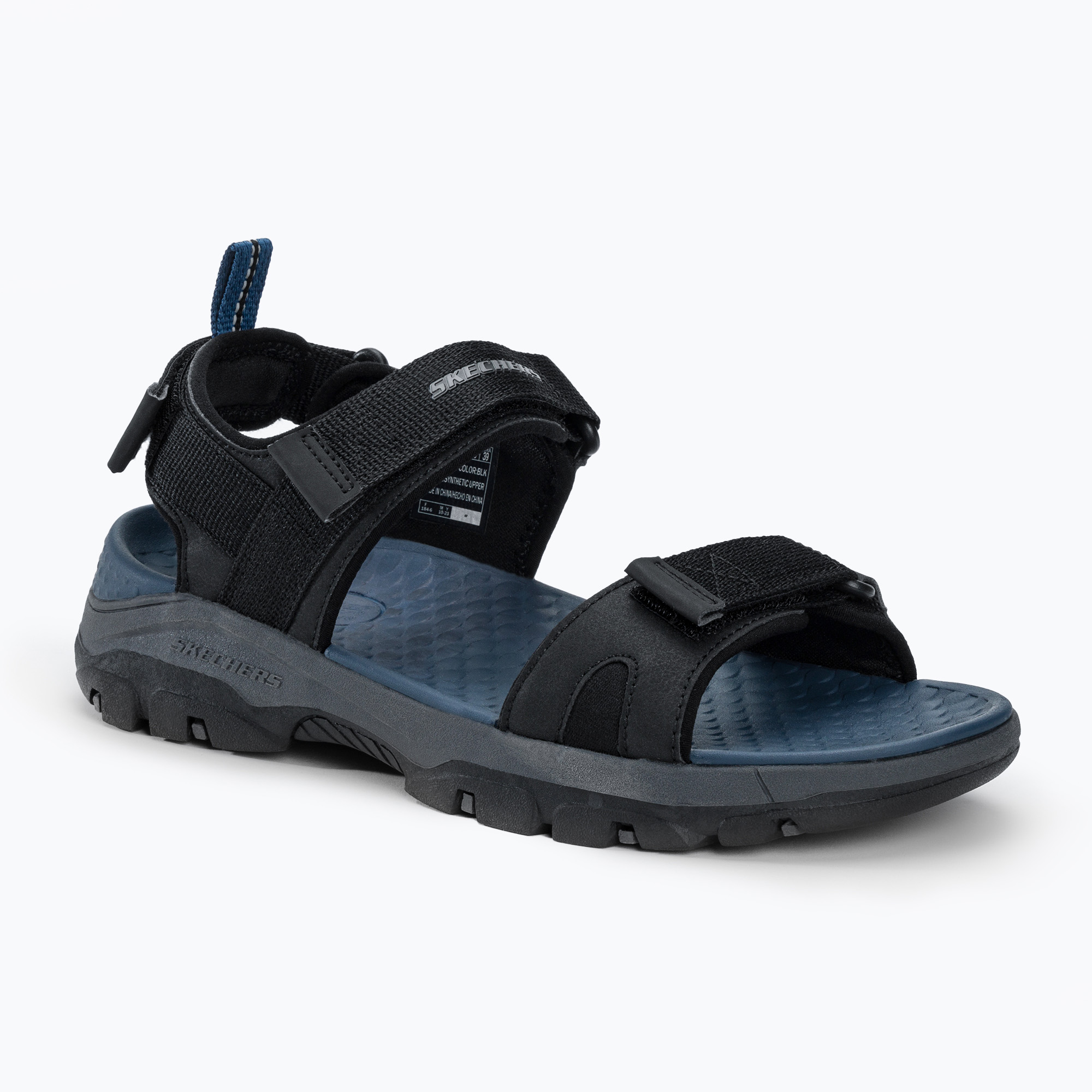 Pánske sandále SKECHERS Tresmen Ryer black (Tresmen Ryer 205112 BLK)