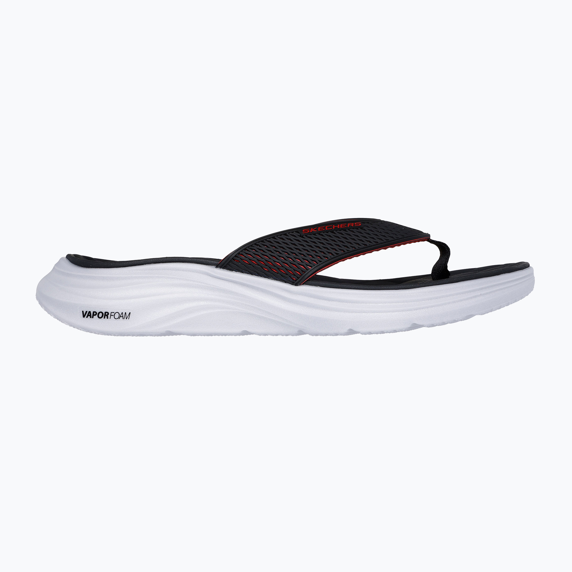 Pánske žabky SKECHERS Vapor Foam Sandal Sayto black (Vapor Foam Sandal Sayto 232894 BKRD)