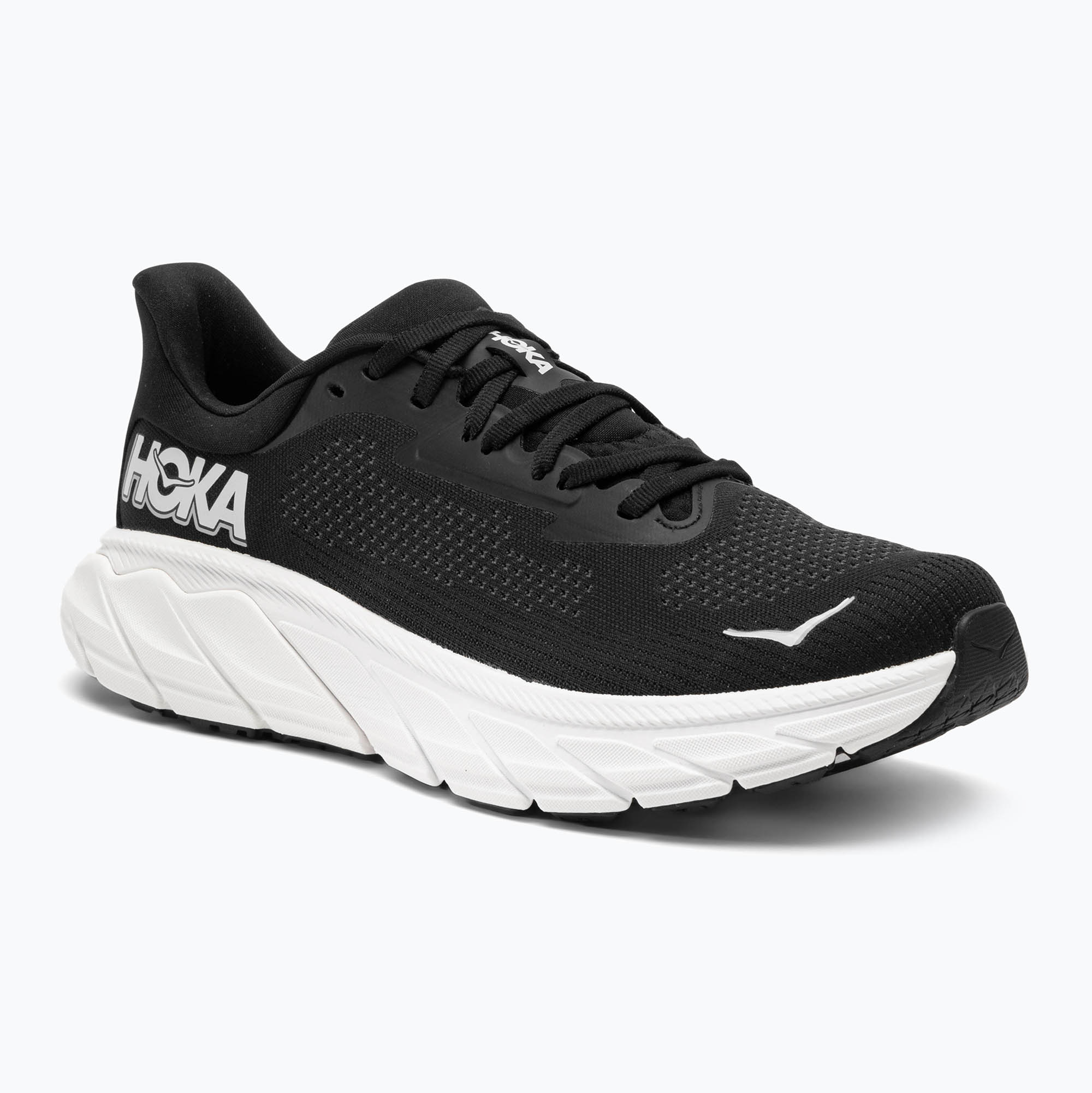 Pánska bežecká obuv HOKA Arahi 7 black/white (Arahi 7 1147850-BWHT)