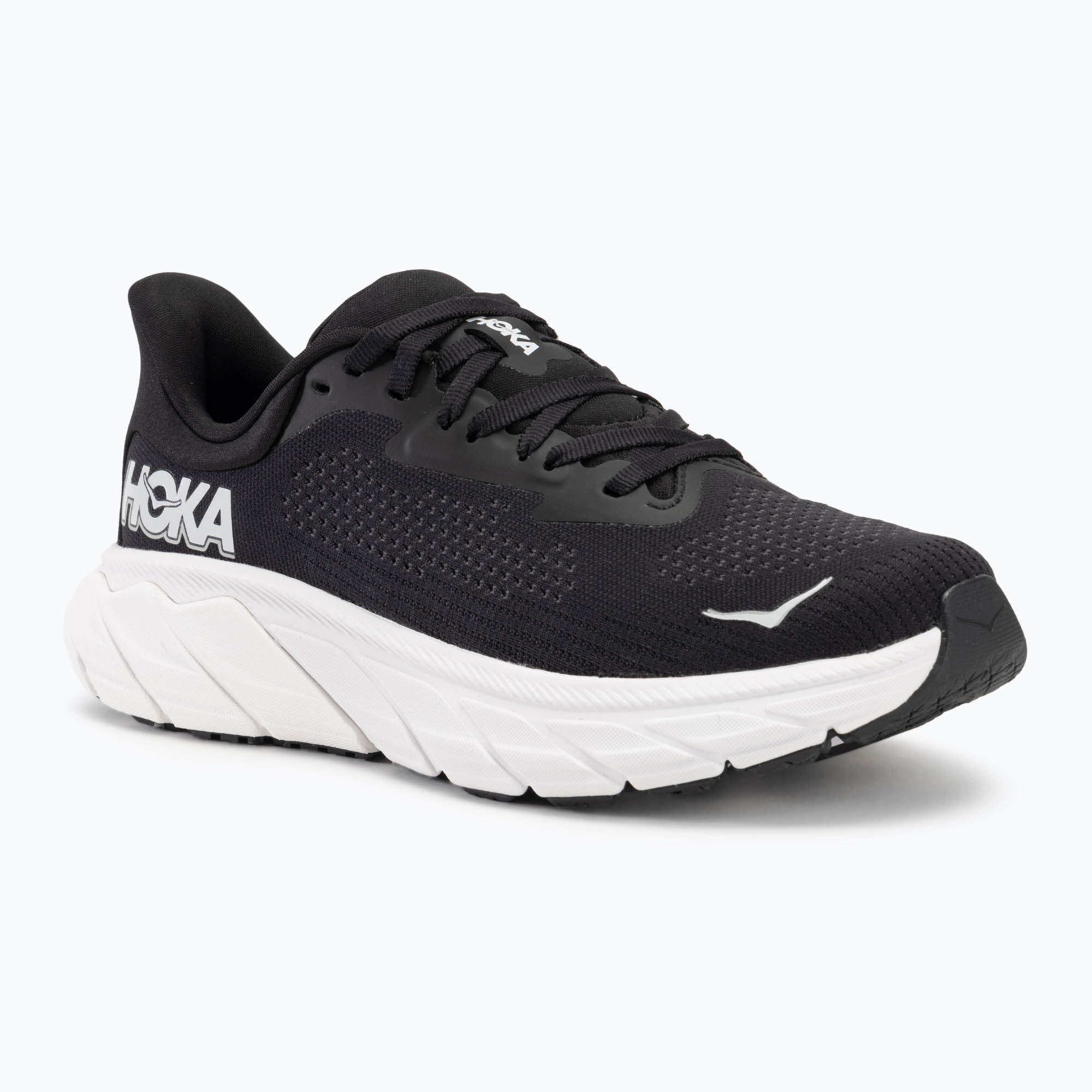 Dámska bežecká obuv HOKA Arahi 7 black/white (Arahi 7 1147851-BWHT)