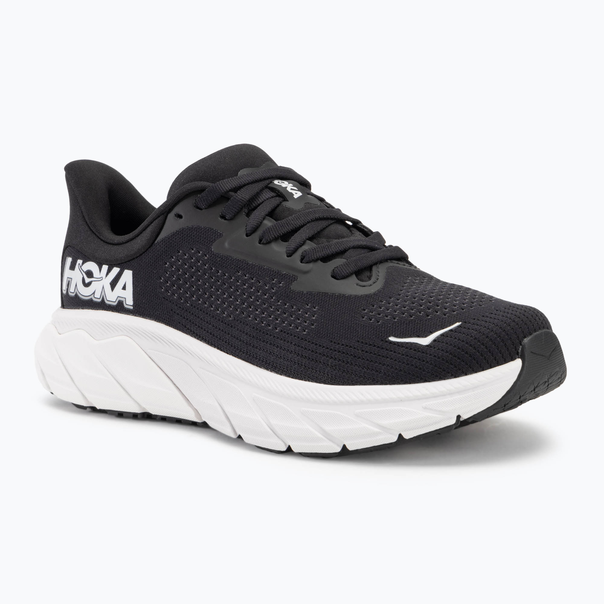 Dámska bežecká obuv HOKA Arahi 7 Wide black/white (Arahi 7 Wide 1147890-BWHT)