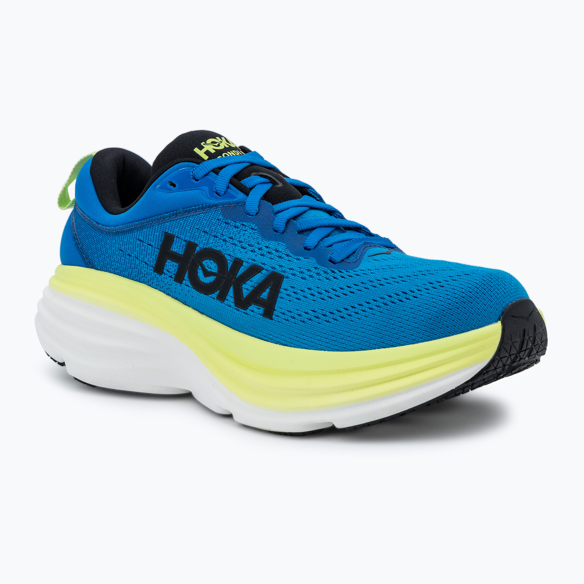 Pánska bežecká obuv HOKA Bondi 8 electric cobalt/lettuce (Bondi 8 1123202-ELT)