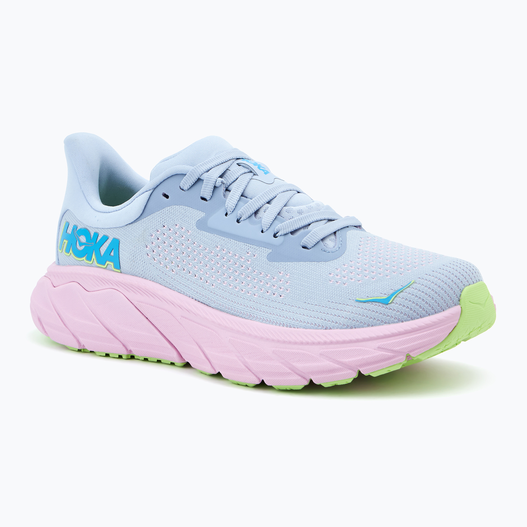 Dámska bežecká obuv HOKA Arahi 7 gull/pink twilight (Arahi 7 1147851-GLP)
