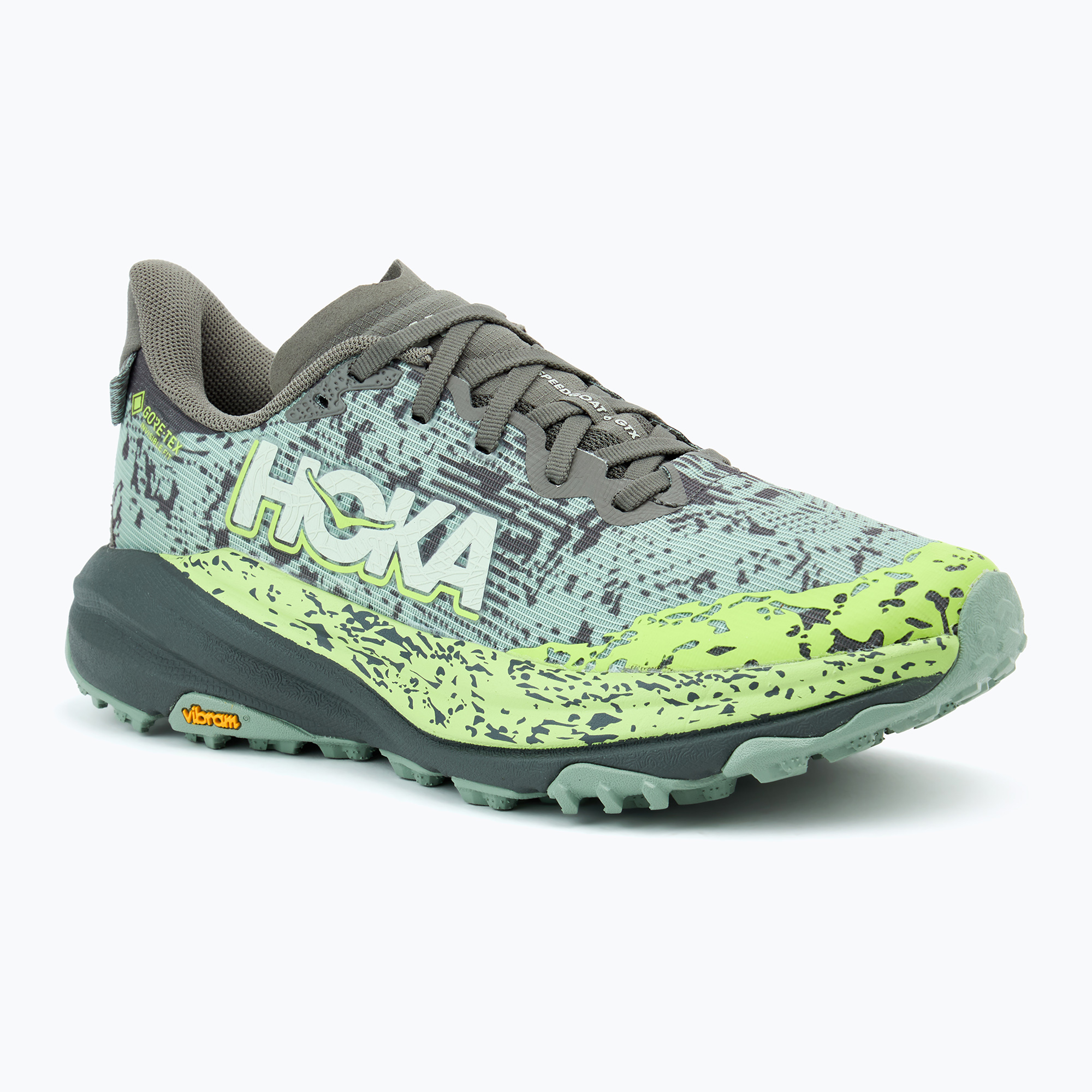Pánska bežecká obuv Hoka Speedgoat 6 GTX slate/aloe vera (Speedgoat 6 GTX 1155150-STLV)