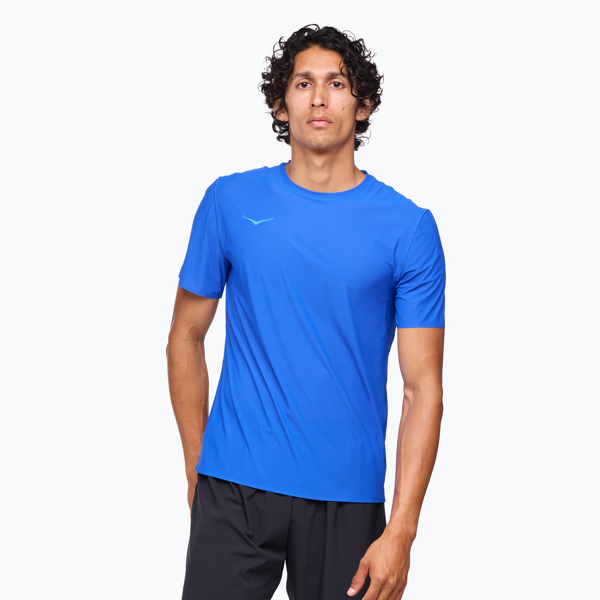 Pánske bežecké tričko HOKA Airolite Run ultramarine (Airolite Run 1151071-ULT)