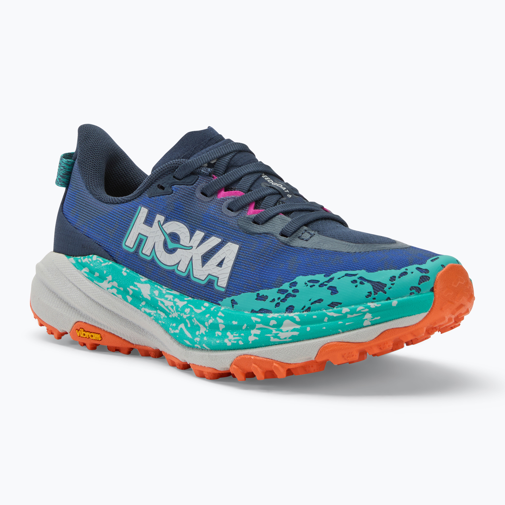 Dámska bežecká obuv HOKA Speedgoat 6 varsity navy/meteor (Speedgoat 6 1147811-VYM)