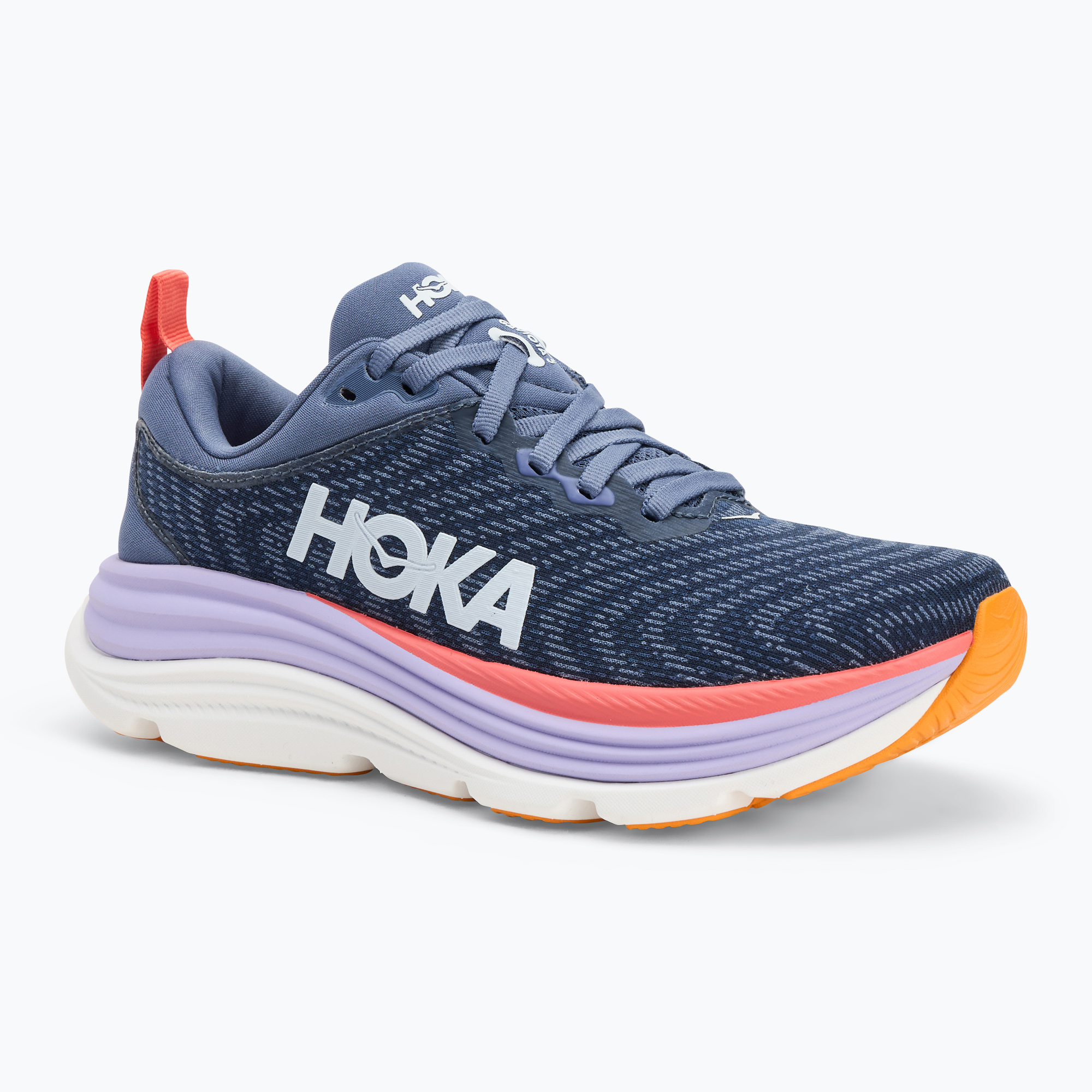 Dámska bežecká obuv HOKA anchor/grapefruit (Gaviota 5 1134235-ARP)