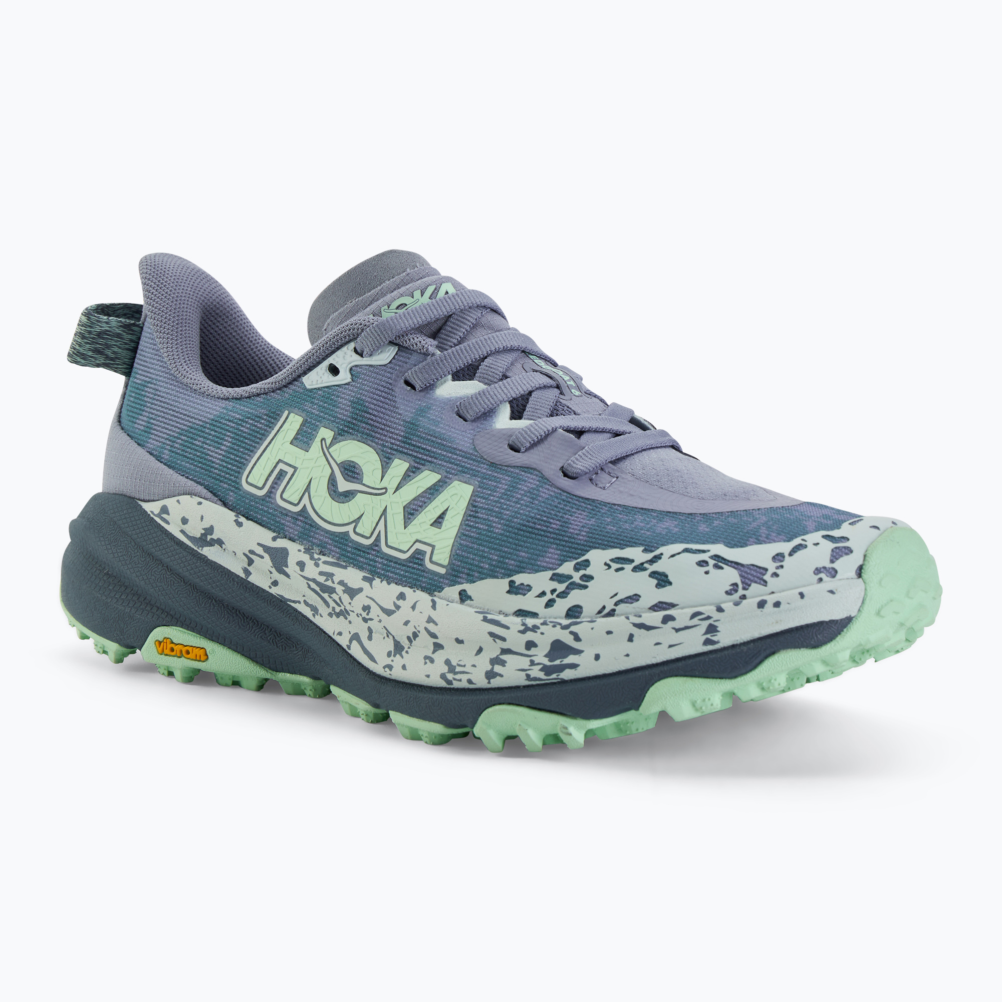 Dámska bežecká obuv HOKA Speedgoat 6 moonlight/thunder cloud (Speedgoat 6 1147811-MNLG)
