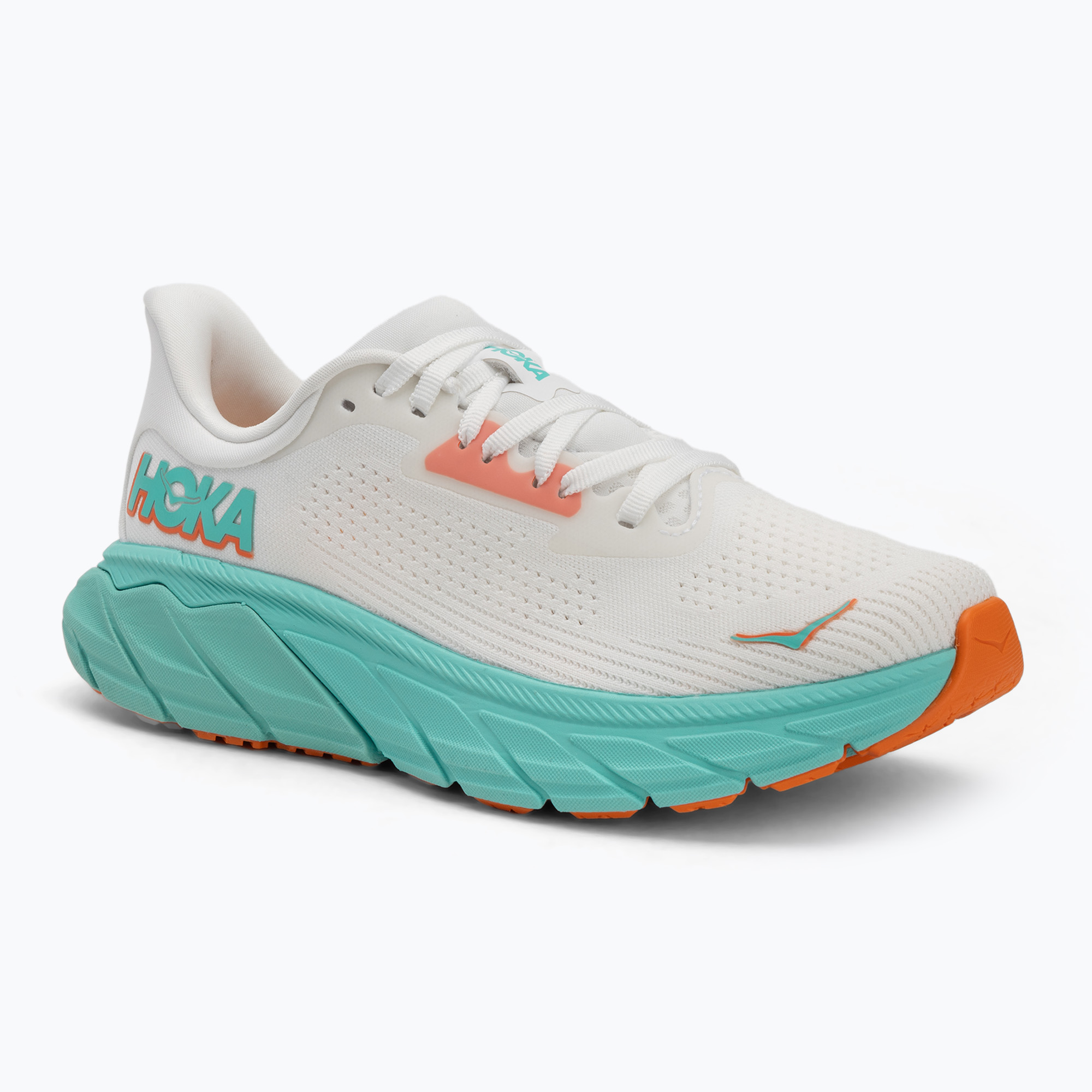 Dámske bežecké topánkyHOKA Arahi 7 frost/aqua glow (Arahi 7 1147851.-FQG)