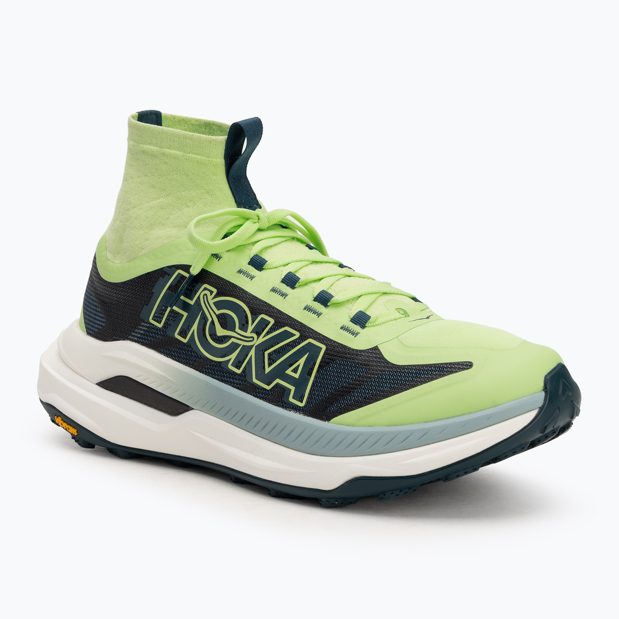 Pánska bežecká obuv HOKA Tecton X 3 tart apple/blue twilight (Tecton X 3 1155112-TTW)