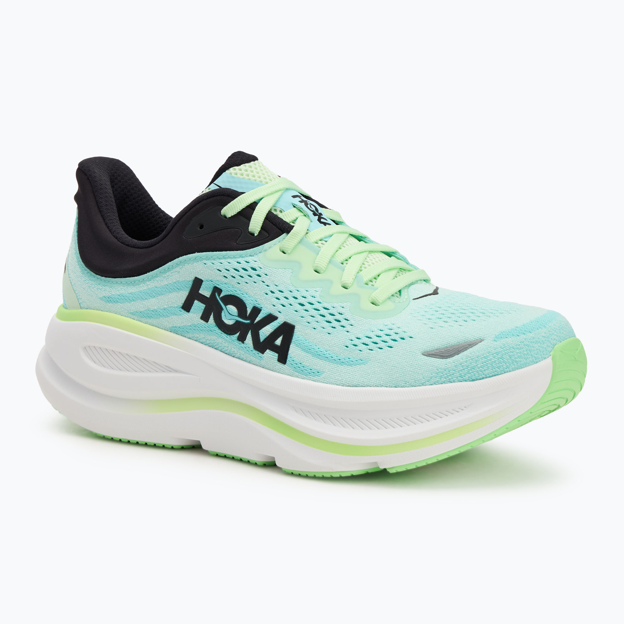 Pánska bežecká obuv HOKA Bondi 9 luna moth/black (Bondi 9 1162011-LNMT)