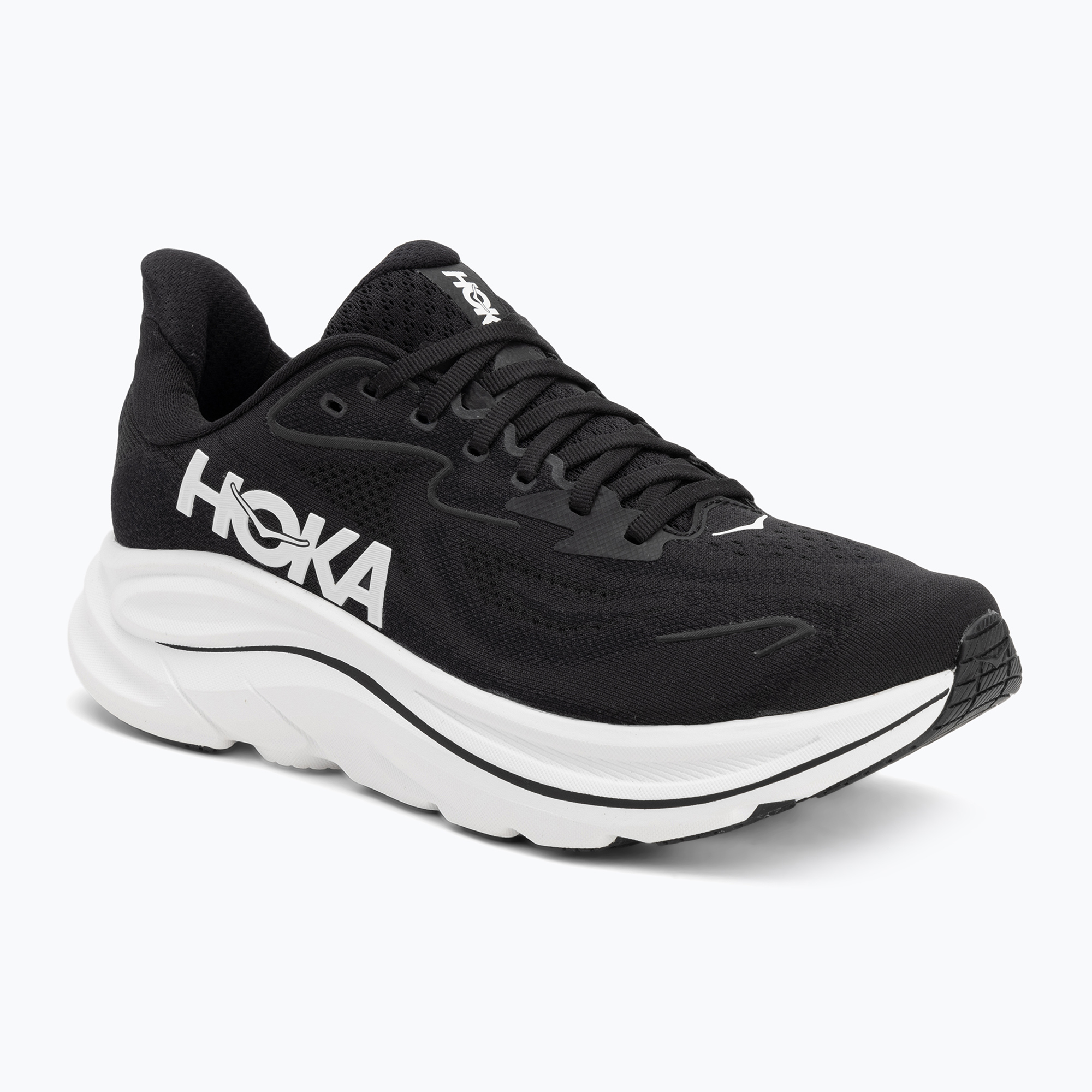 Dámska bežecká obuv HOKA Clifton 10 Wide black/white