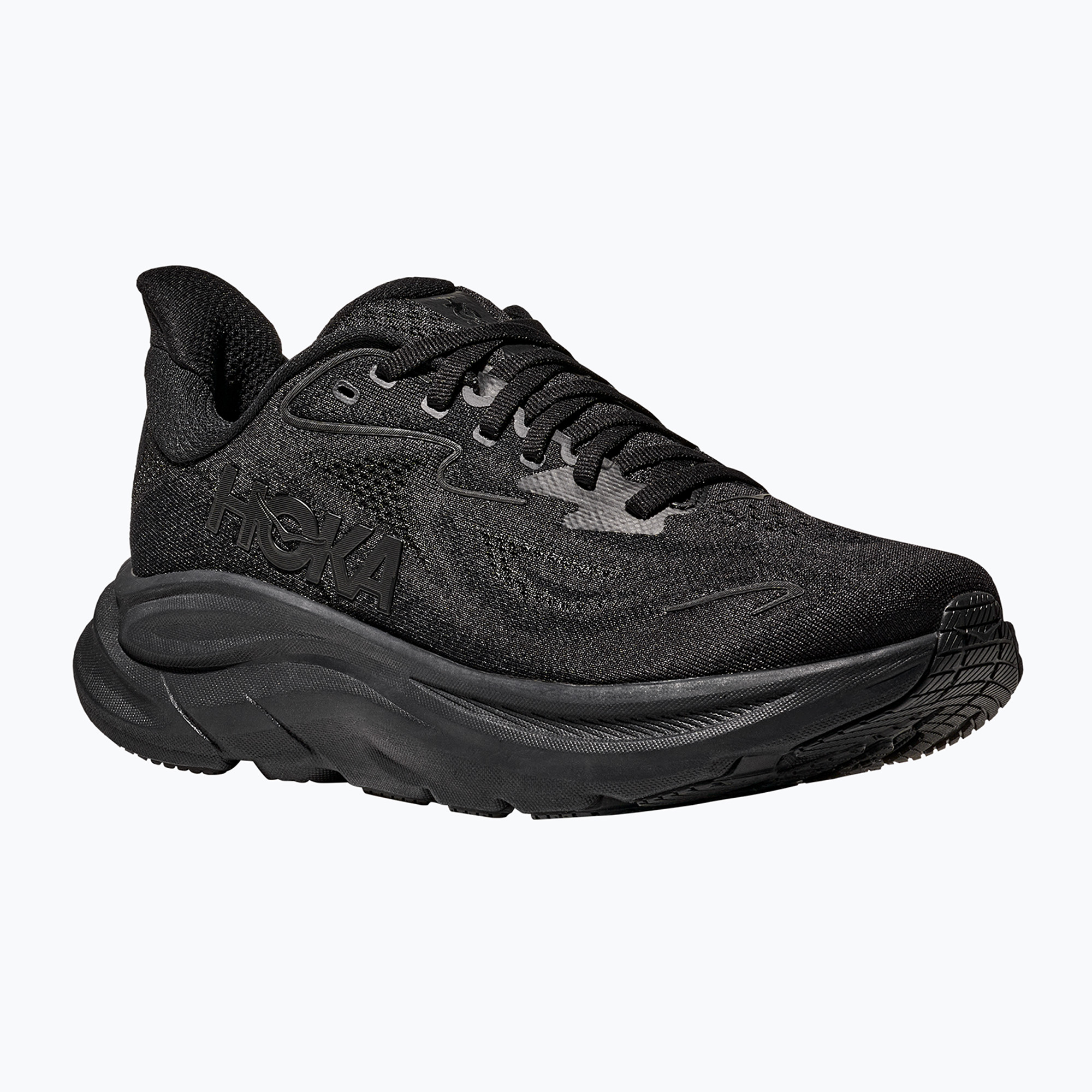 Pánska bežecká obuv HOKA Clifton 10 X-Wide black/black (Clifton 10 X-Wide 1162051-BBLC)