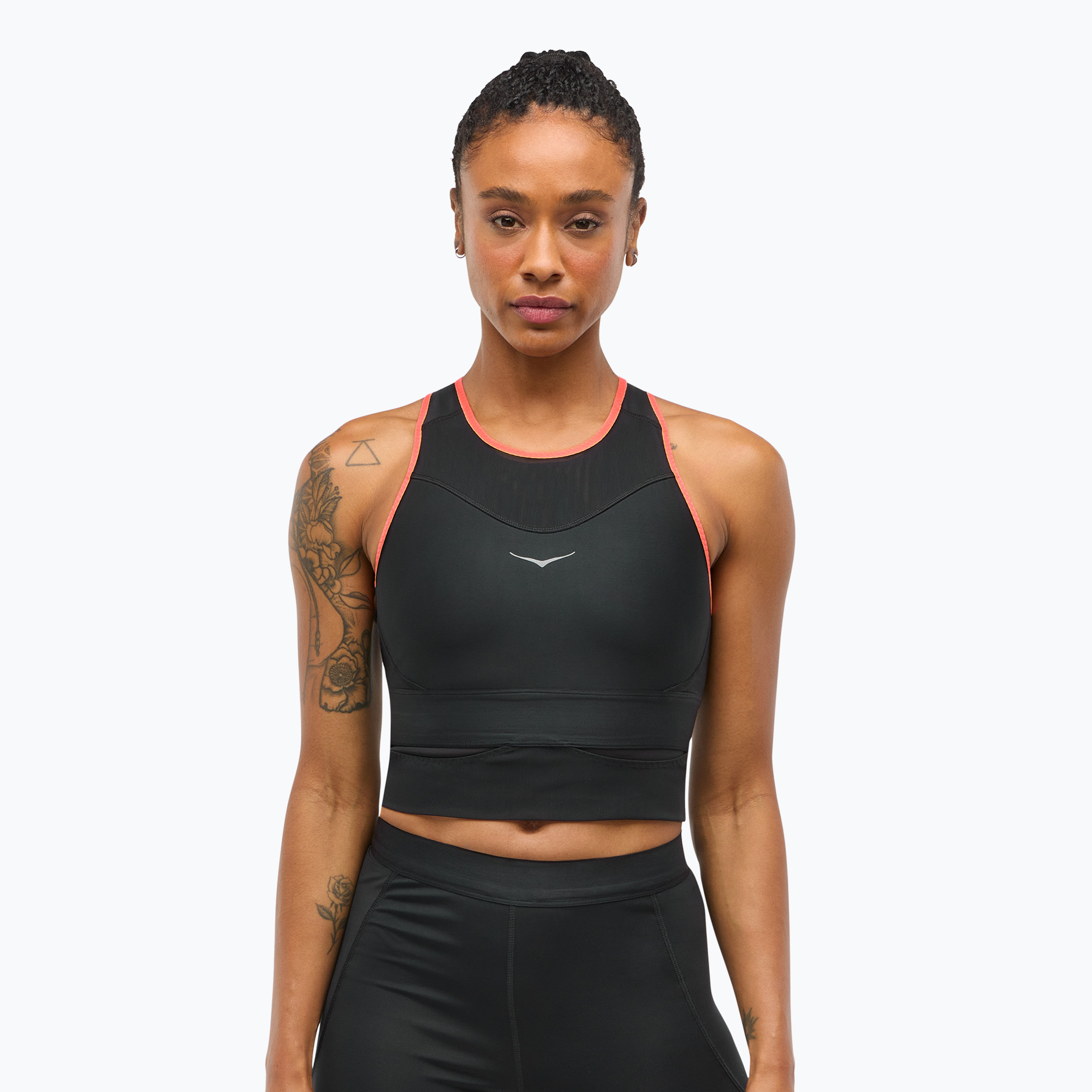 Fitness podprsenka HOKA Race Day black (Race Day 1166630-BLK)