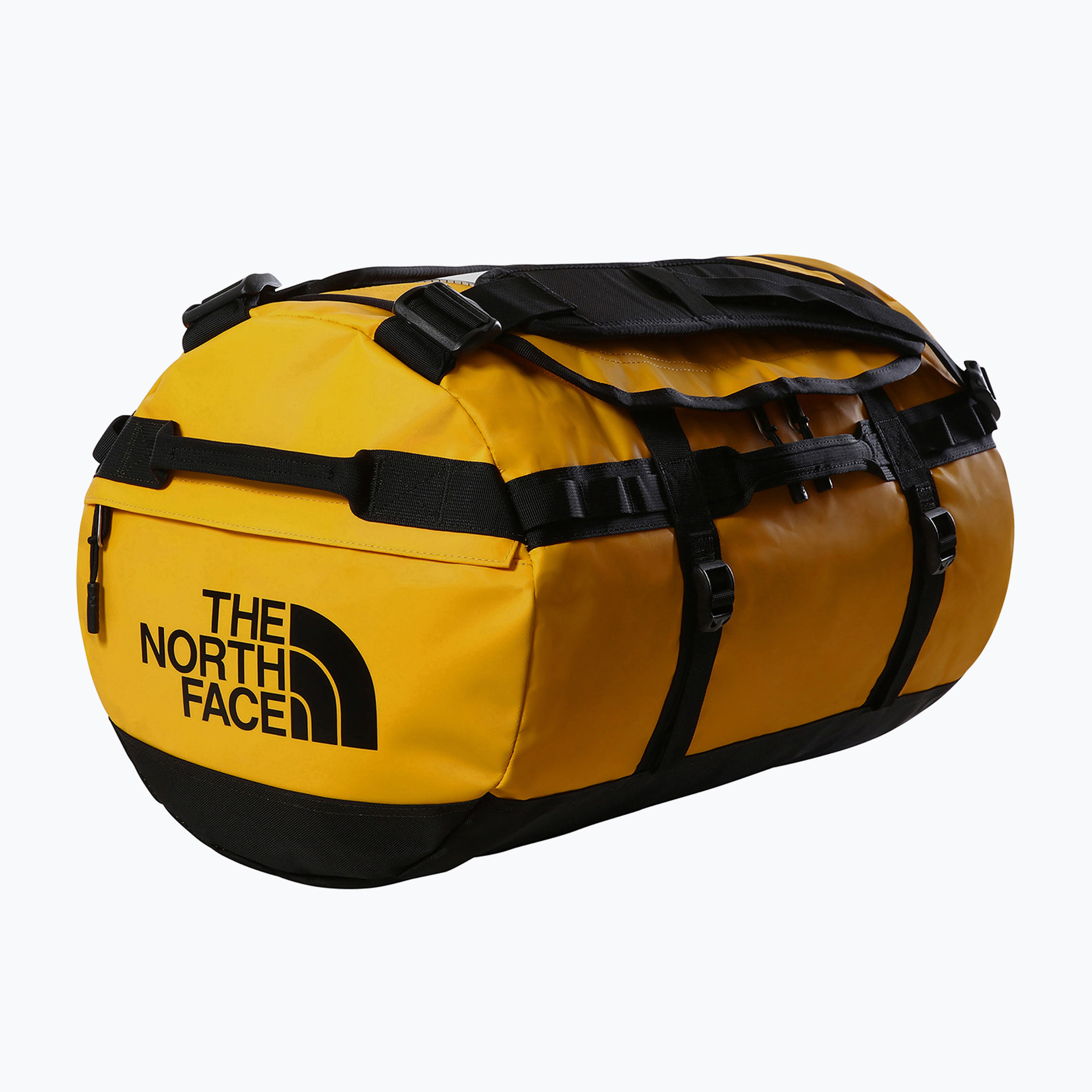 Cestovná taška The North Face Base Camp Duffel S 50 l summit gold/black/npf (Base Camp Duffel S NF0A52ST4WP1)