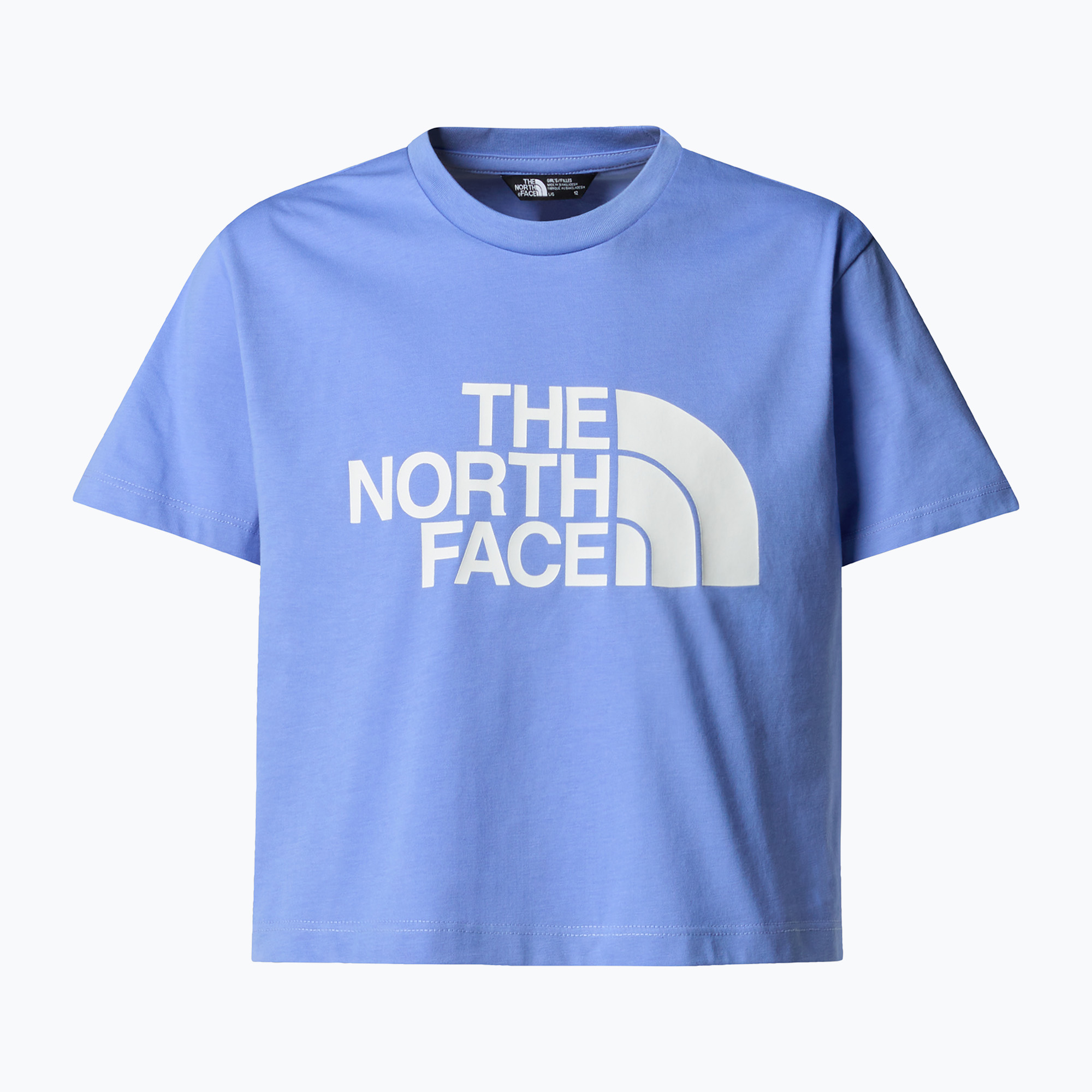 Detské tričko The North Face Crop Easy Tee virtual blue (Crop Easy Tee NF0A8DRQ0YI1)