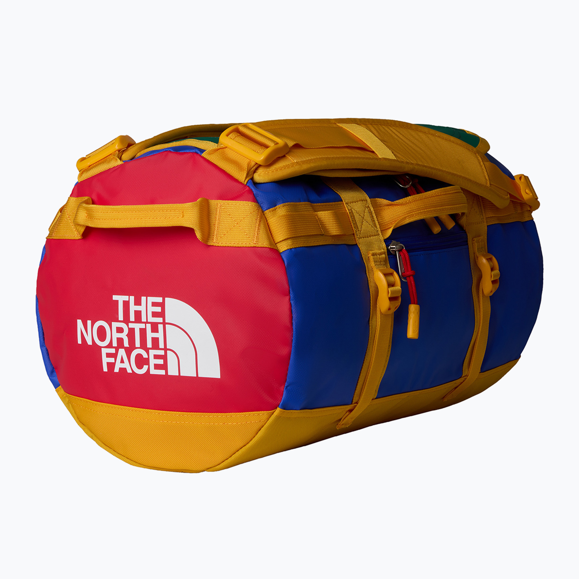 Cestovná taška The North Face Base Camp Duffel XS 31 l tnf blue/tnf red/summit gold (Base Camp Duffel XS NF0A52SSADH1)