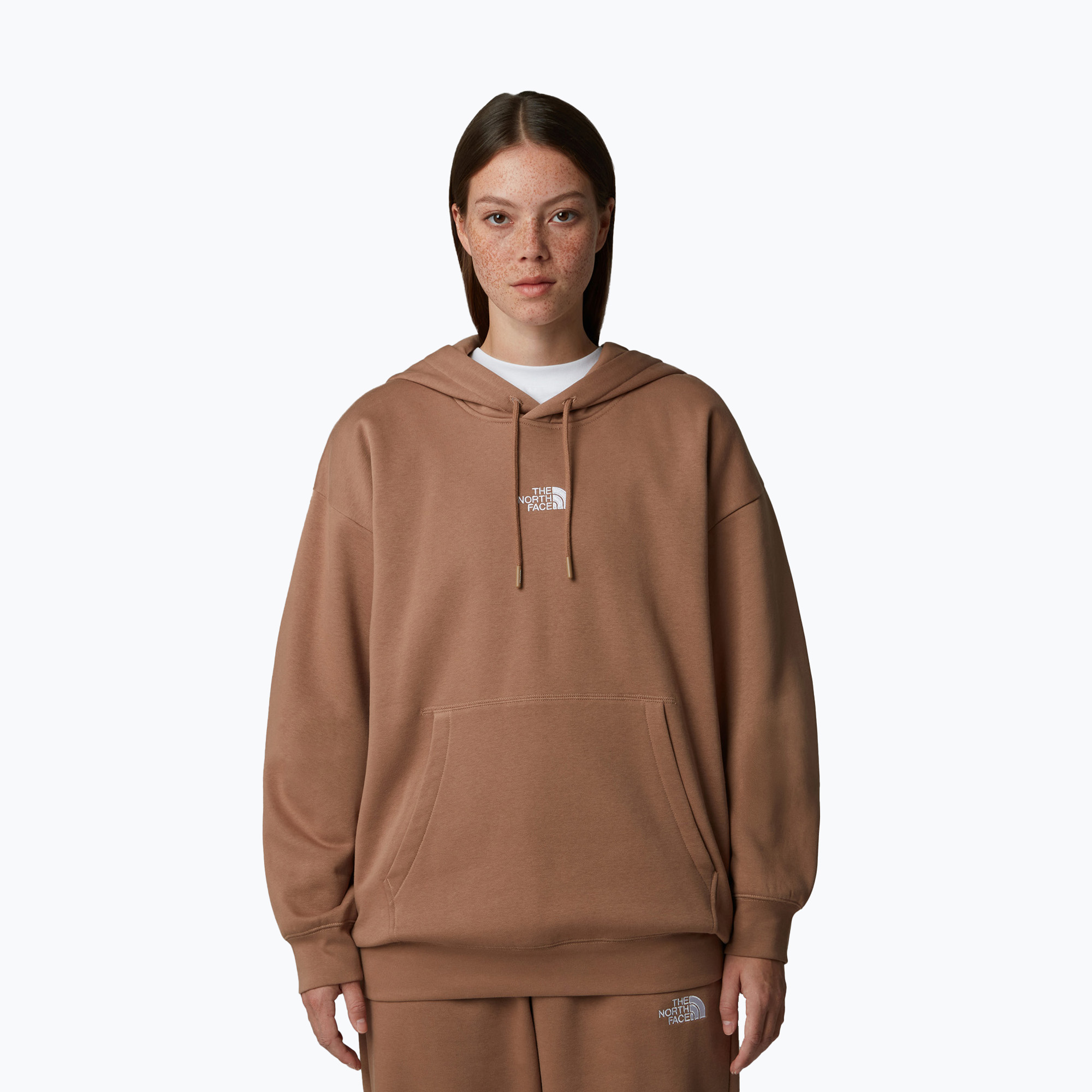 Dámska mikina The North Face Essential Oversize Hoodie latte (Essential Oversize Hoodie NF0A89EN6IH1)