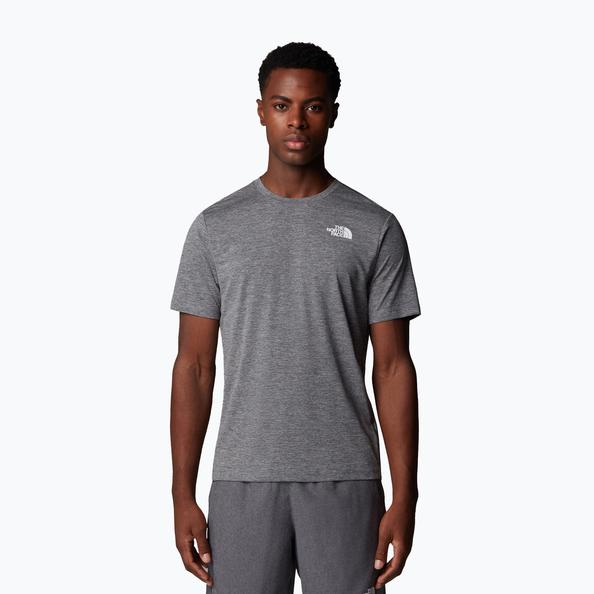 Pánske tričko The North Face 24/7 Reg tnf medium grey heather (24/7 Reg NF0A894BDYY1)