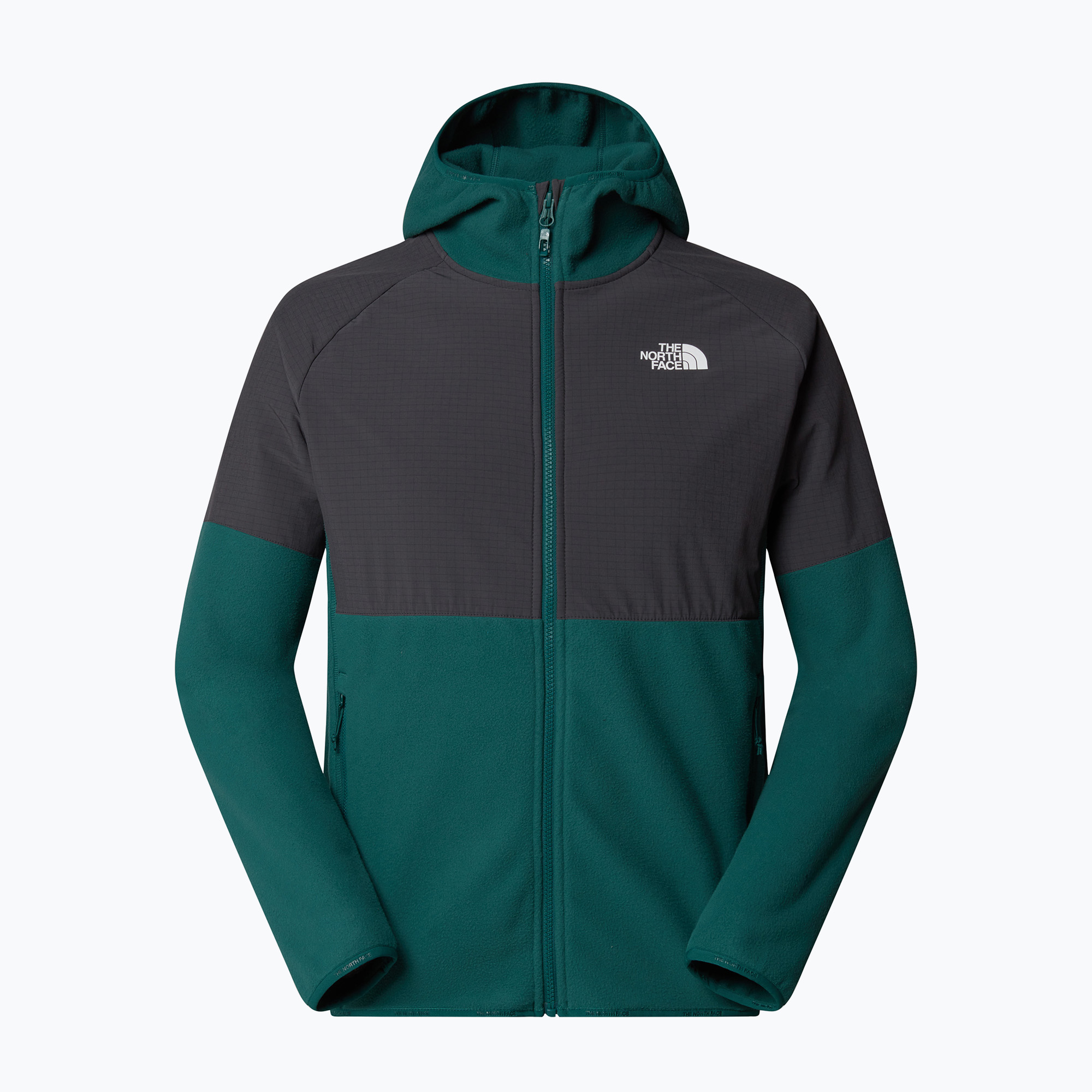 Pánska mikina The North Face Glacier Heavyweight Full Zip HD deep nori/asphalt grey (Glacier Heavyweight Full Zip HD NF0A89JJAEO1)