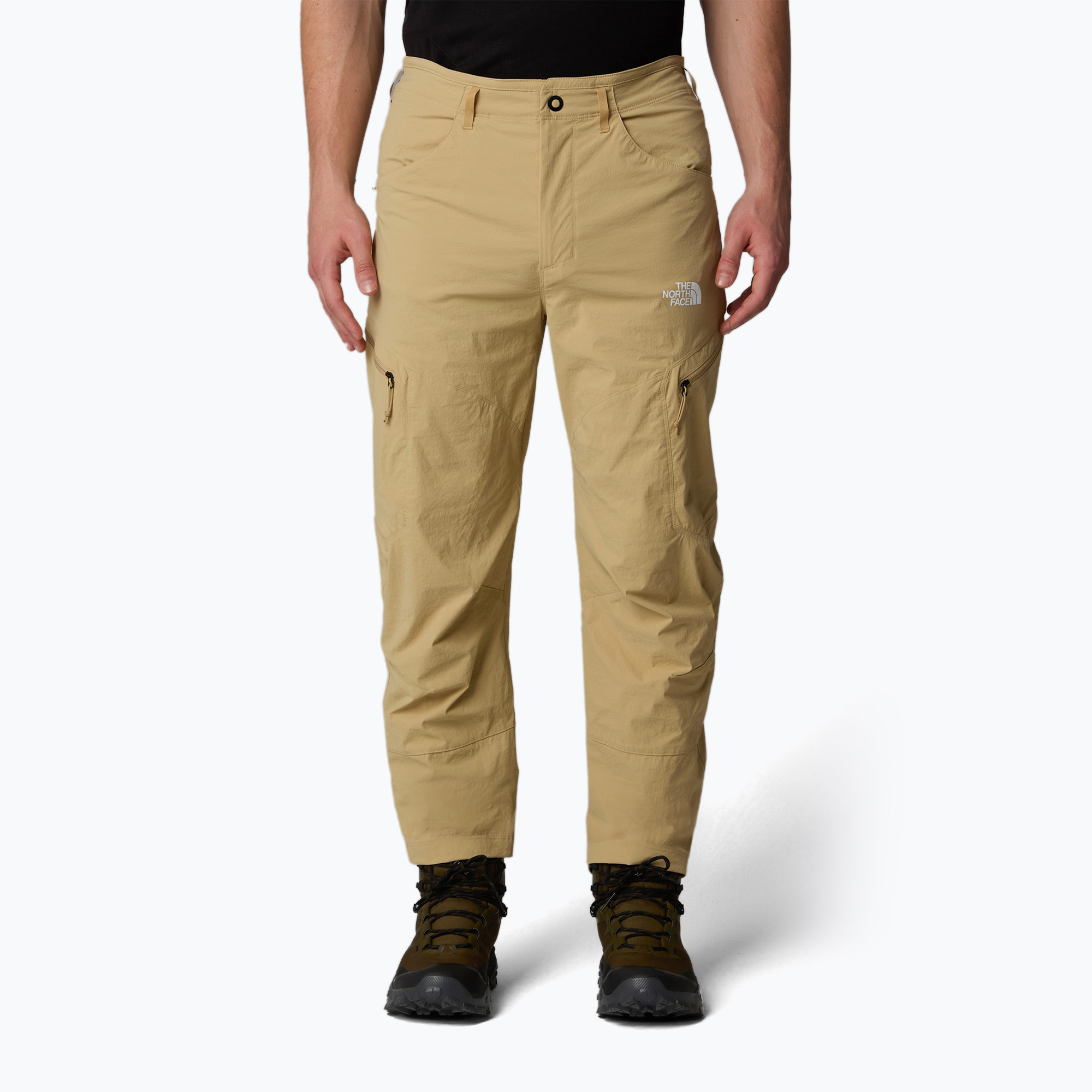 Pánske trekové nohavice The North Face Exploration Reg Tapered khaki stone