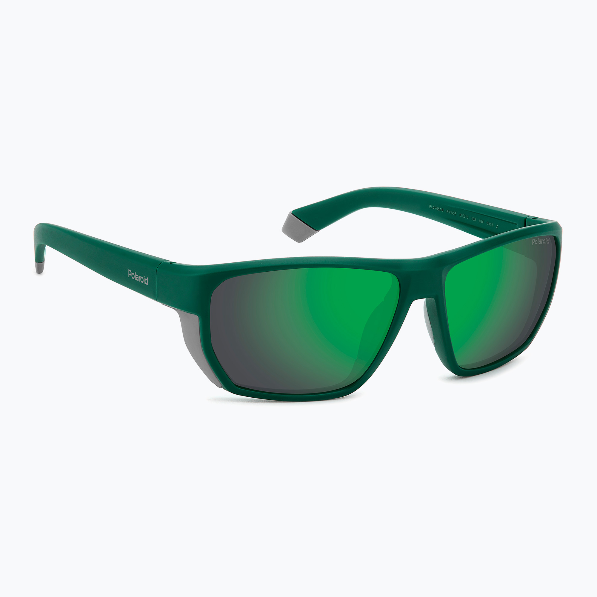 Pánske slnečné okuliare Polaroid PLD 7057/S matte teal/greygreen mirror polarized (PLD 7057/S 207859PYW605Z)