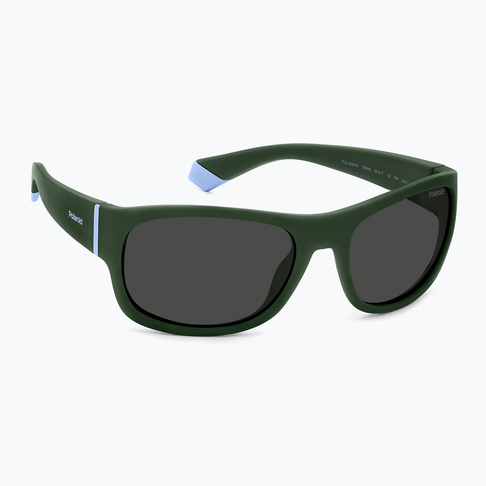 Detské polarizačné slnečné okuliare Polaroid PLD 8064/S green/grey (PLD 8064/S 2078181ED54M9)