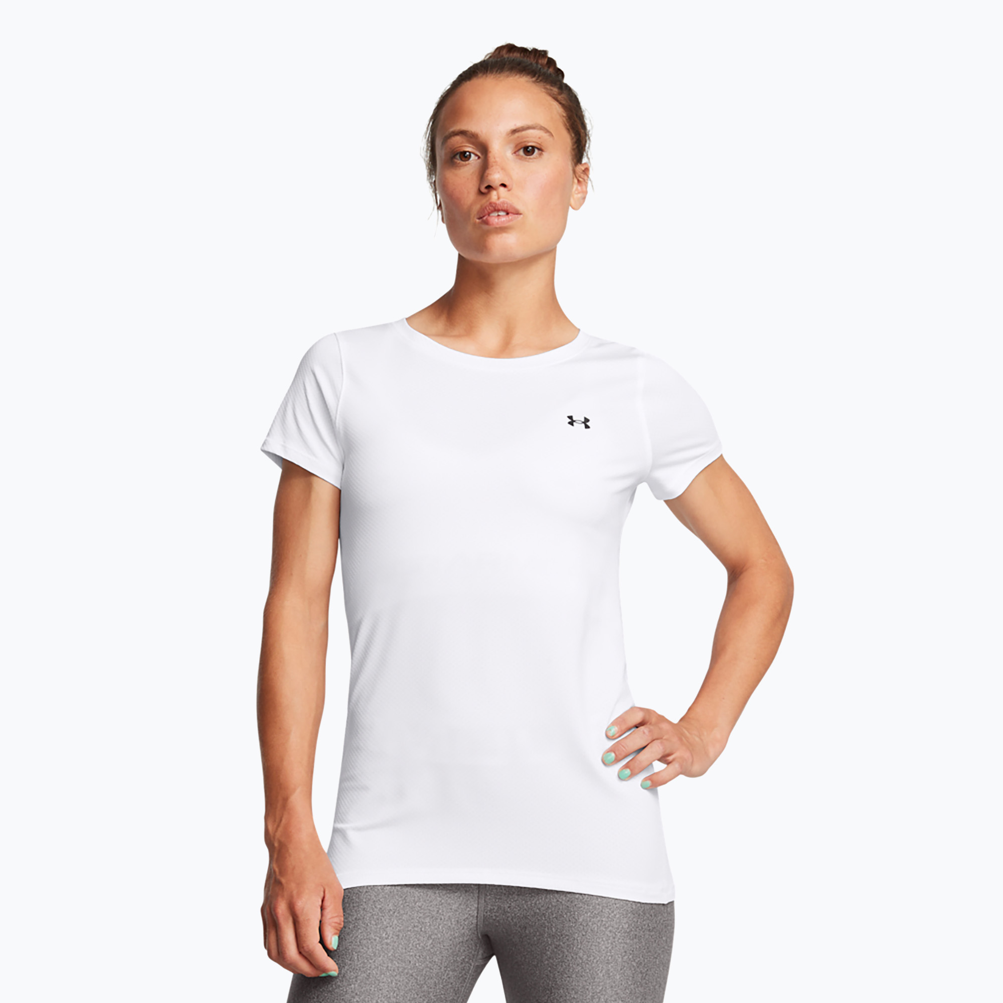 Dámske trekové tričko Smartwool Horizon View Short Sleeve Graphic Tee almond (Heat Gear Armour 1328964-102)