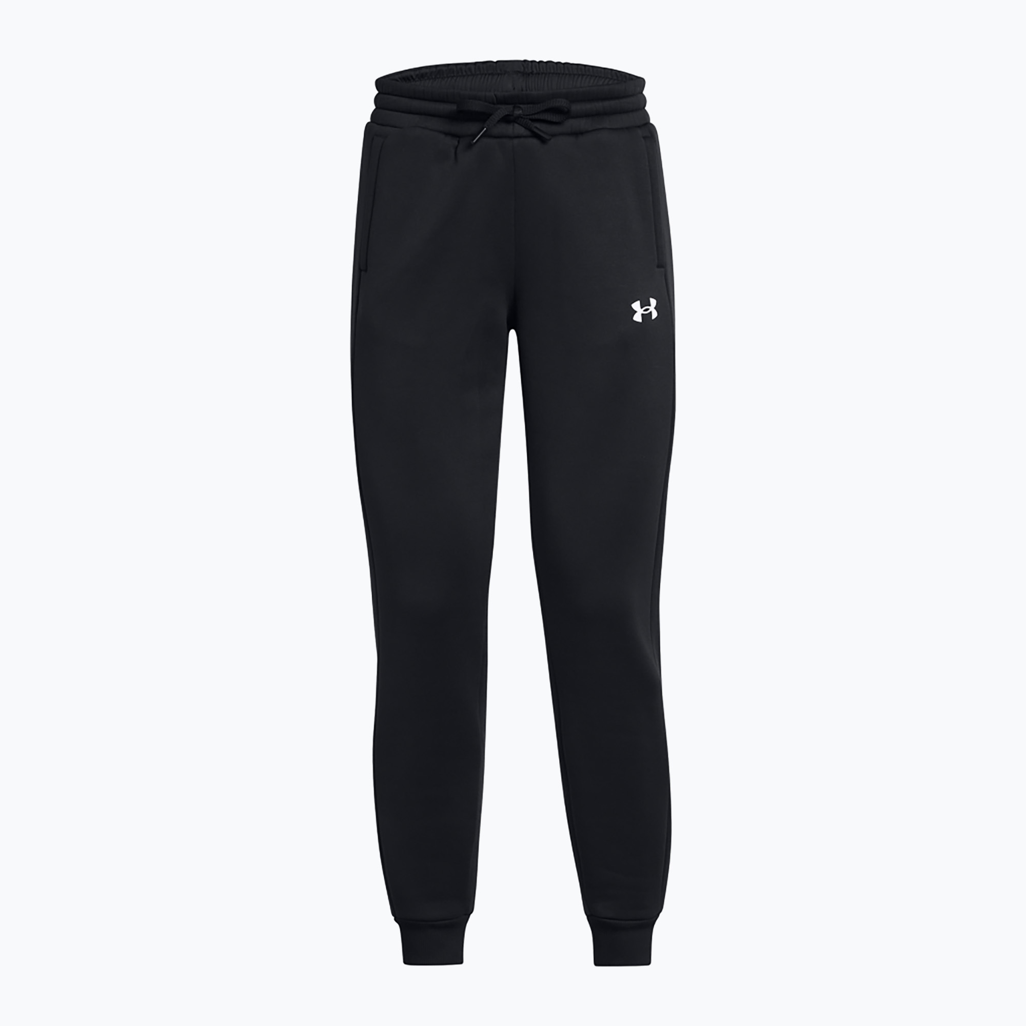 Dámske nohavice Under Armour Fleece Jogger UA Armour black/white (Fleece Jogger UA Armour 1386510-001)